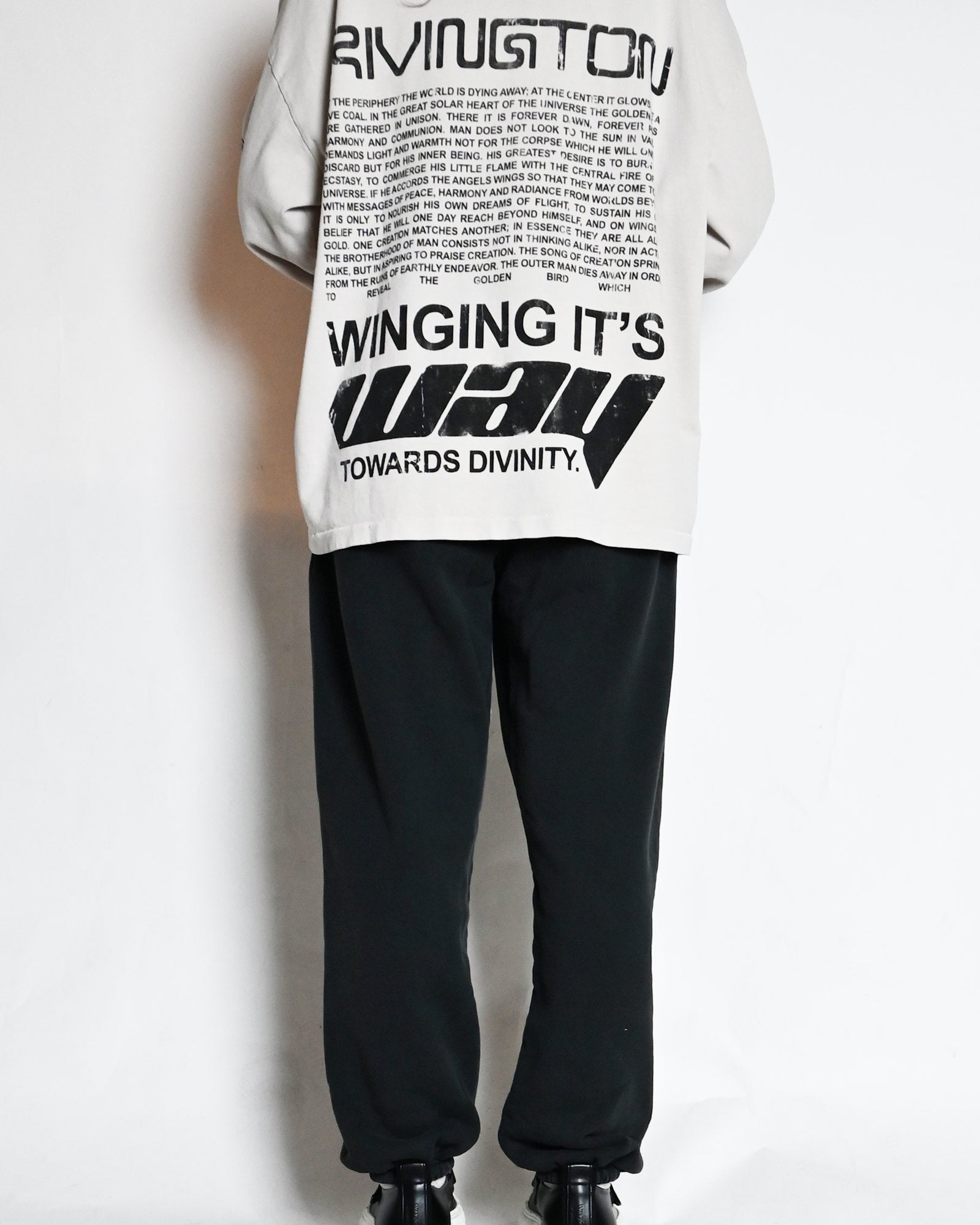 RRR123・Rivington Roy Levis -  METANOIA USO SWEAT / JET BLACK