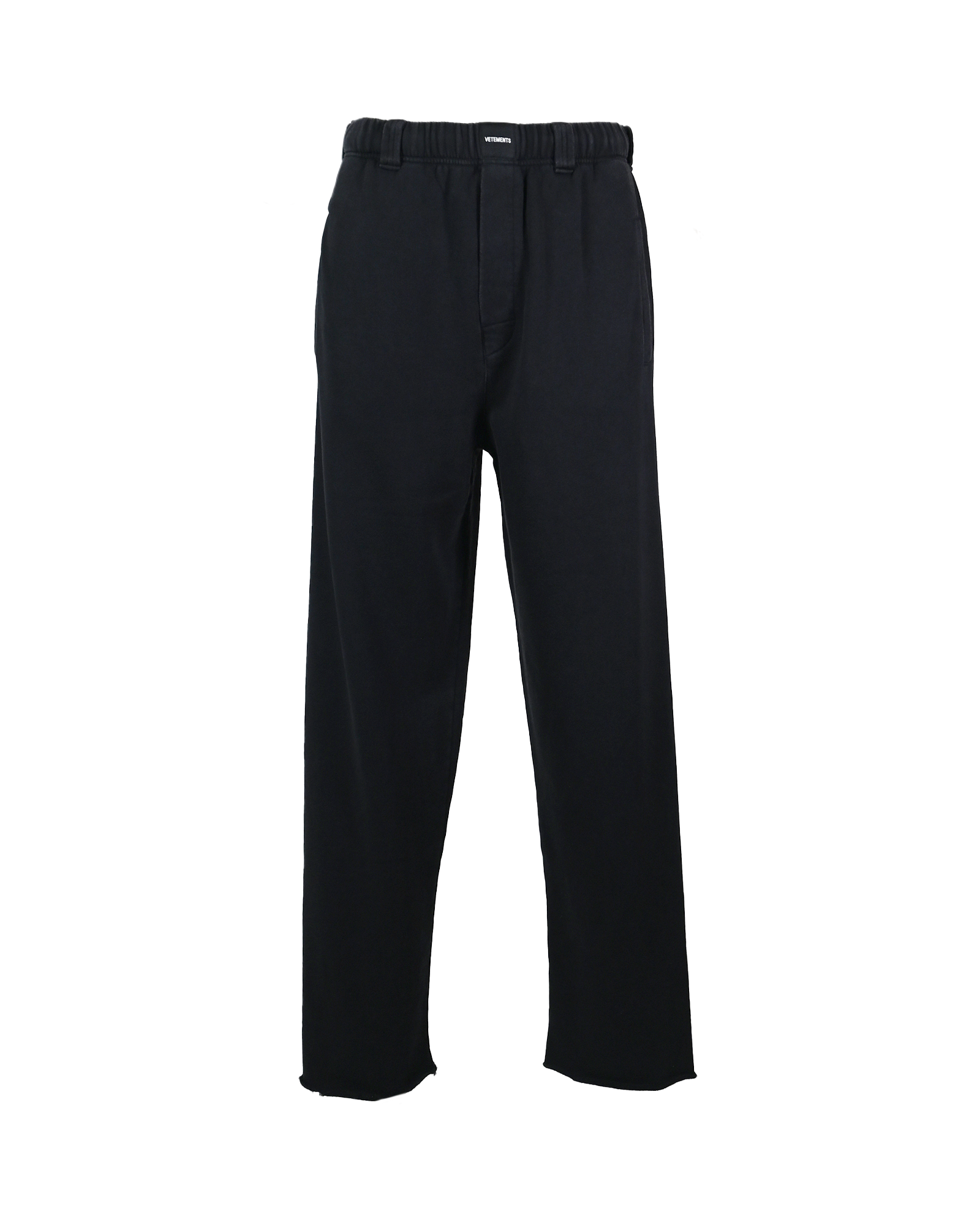 VETEMENTS・Vetements -  TAILORED SWEAT PANTS/ WASHED BLACK