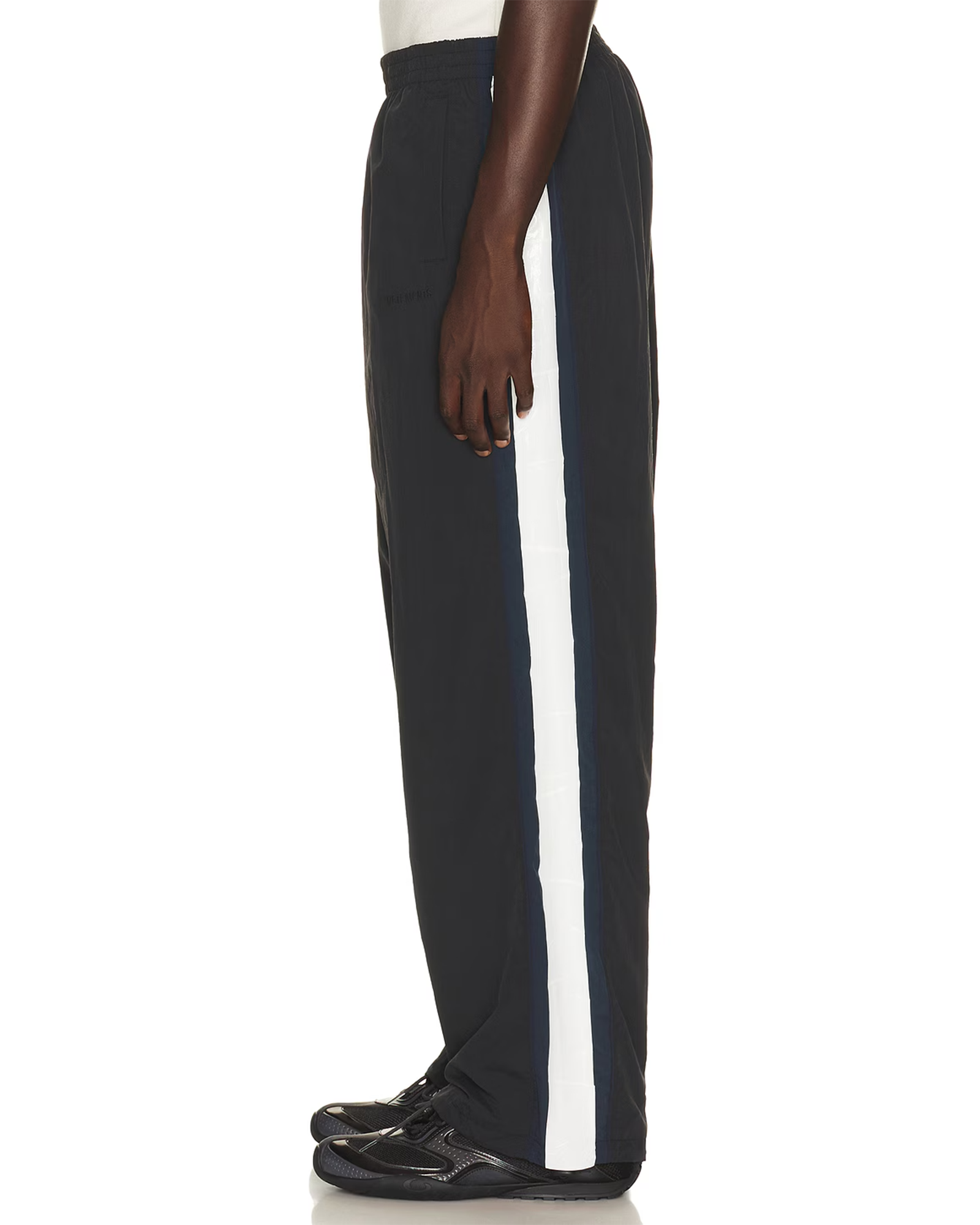 VETEMENTS・ヴェトモン - ジャージ・トラックパンツ TAPE TRACK SUIT PANTS / BLACK