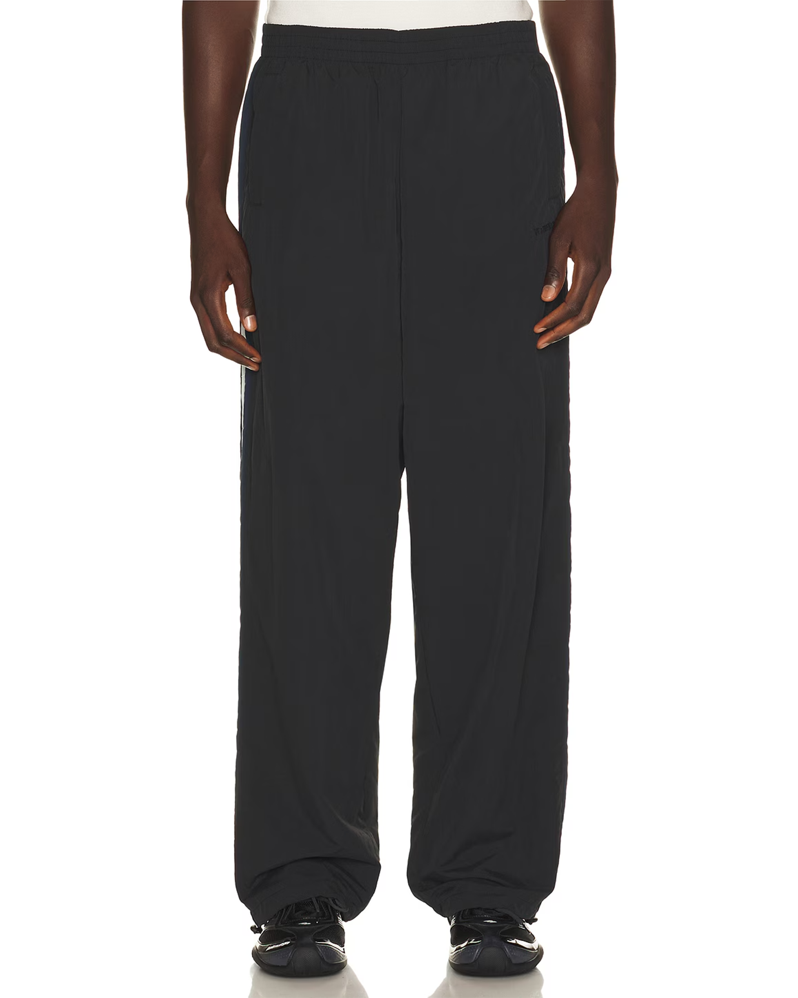 VETEMENTS・ヴェトモン - ジャージ・トラックパンツ TAPE TRACK SUIT PANTS / BLACK