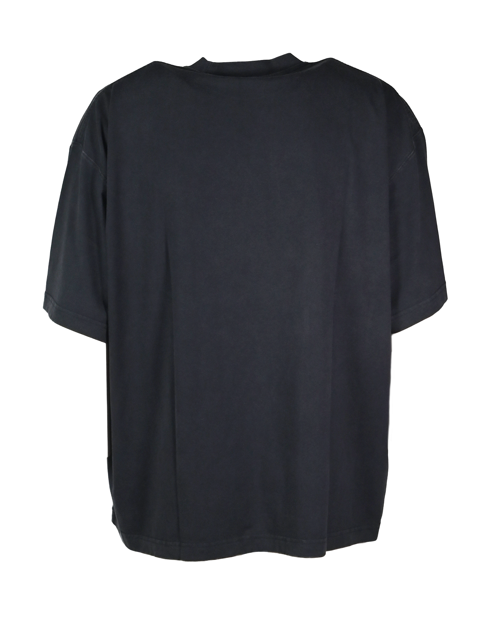 VETEMENTS・ヴェトモン - Tシャツ・カットソー CLASSIC LOGO BOXY T-SHIRT / FADED BLACK/WHITE