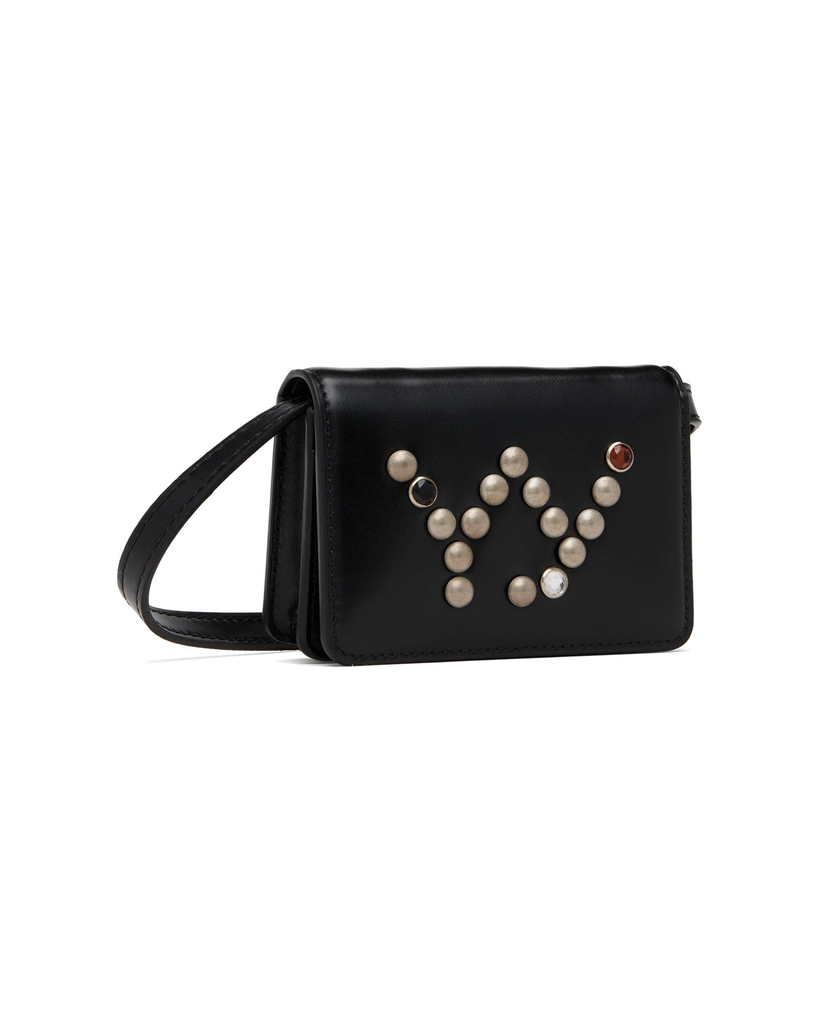 OPEN YY・オープン ワイワイ - 財布/カードケース MICRO STUD WALLET BAG / BLACK