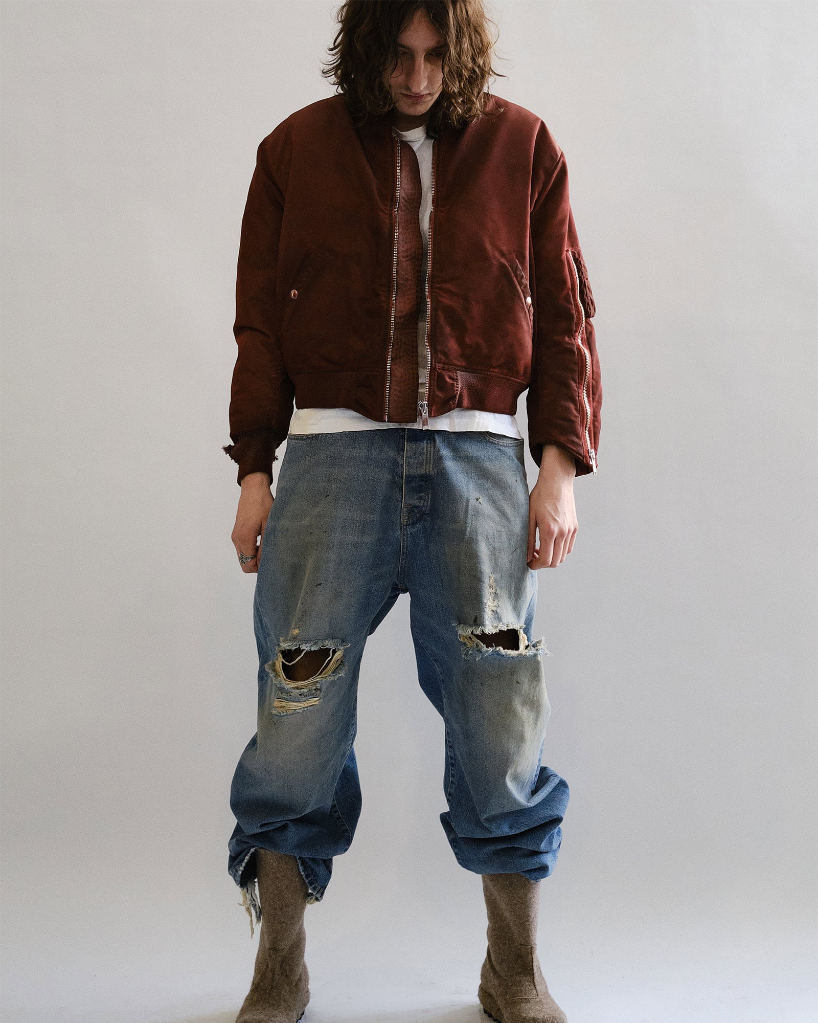 424・four two four -  MILITARY BOMBER / BLACK