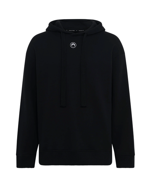 Marine Serre (マリーン・セル) MOON LOGO FLEECE HOODIE