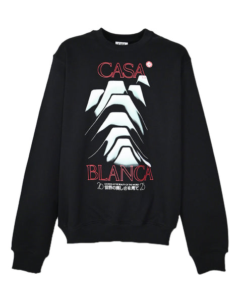 CASABLANCA (カサブランカ) AW25 スウェット FROSTY MOUNTAIN