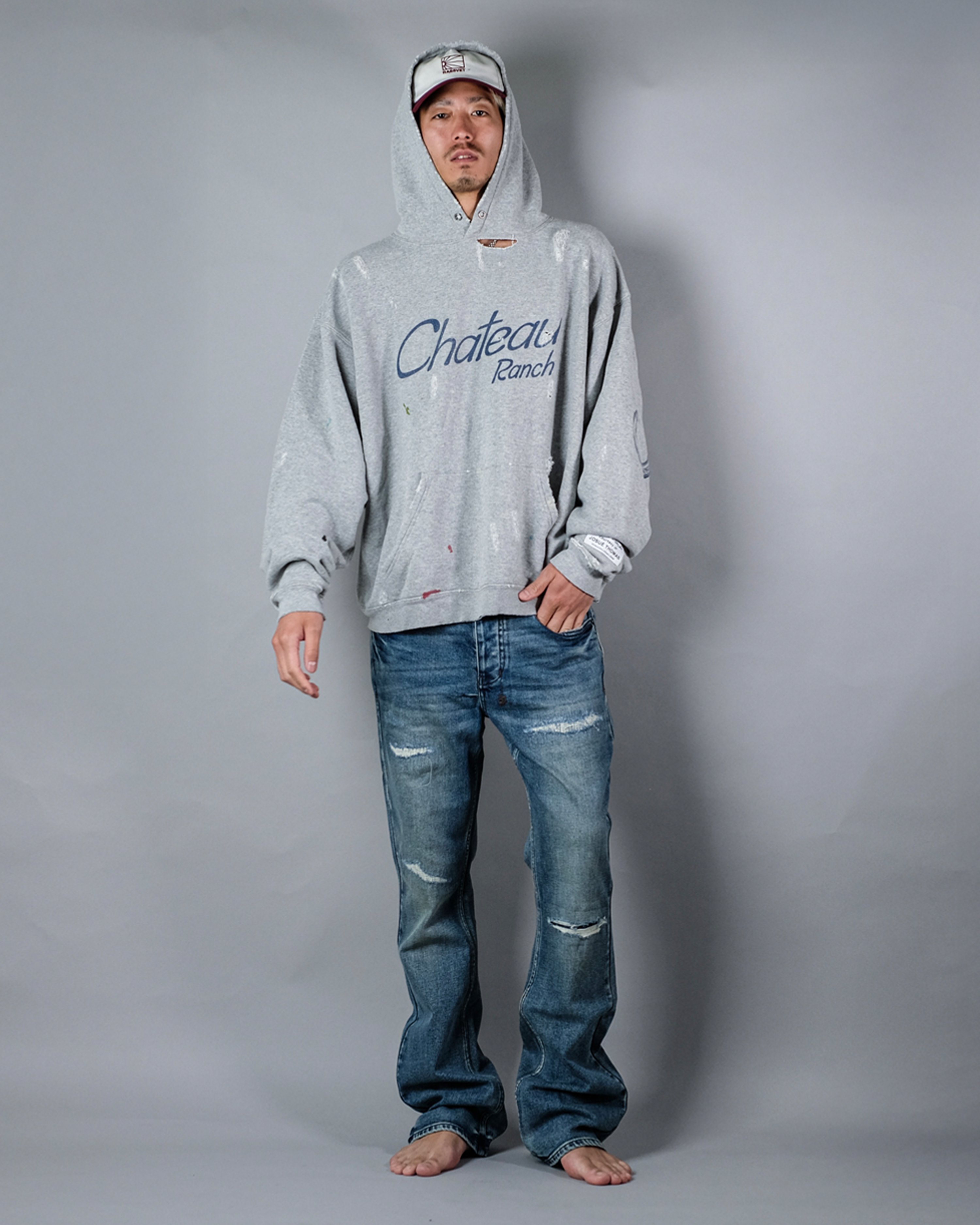 GALLERY DEPT.・gallery Dept -  CHATEAU RANCH HOODIE / GREY