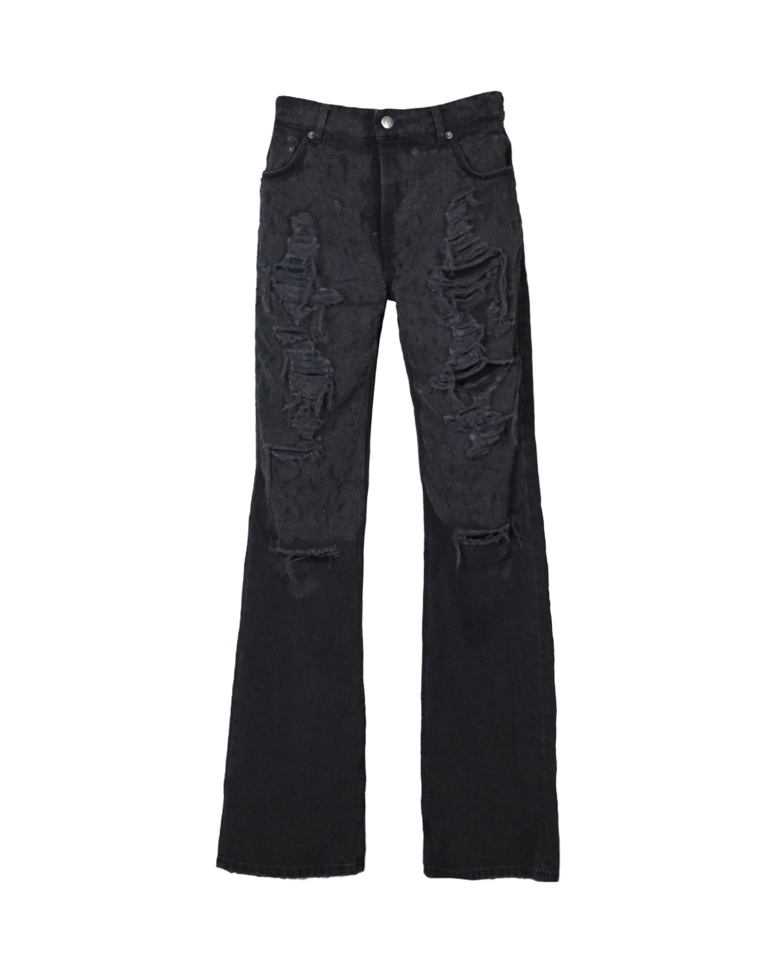 BRONKO ASHER BLACK TRASHED / GREY