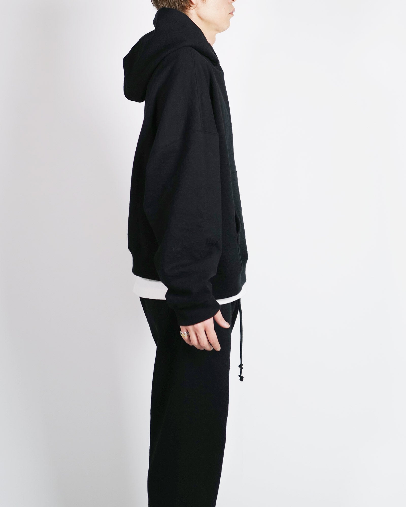 mononoke・made・モノノケメイド - パーカー・フーディ HOODIE/FLOWER / BLACK