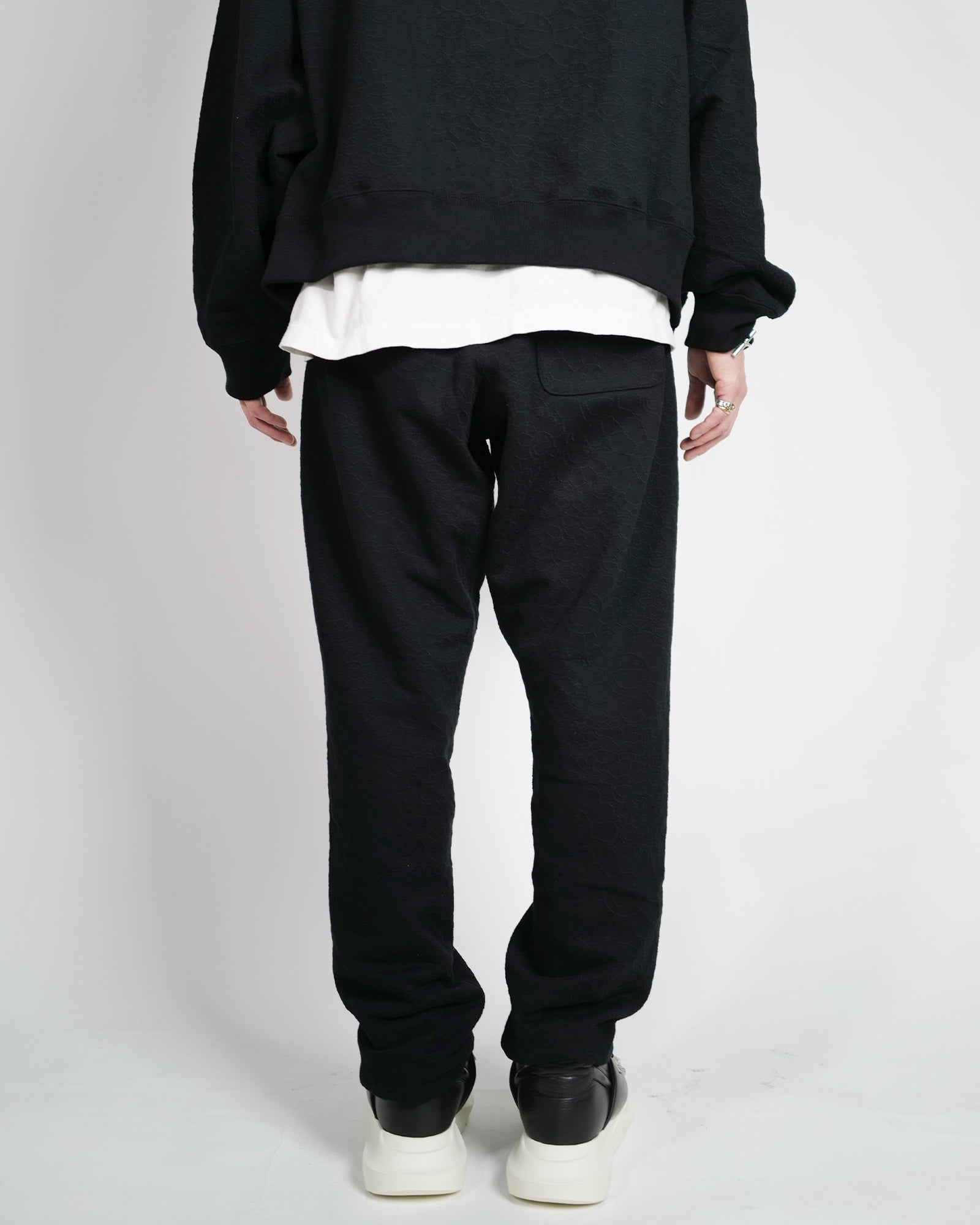 mononoke・made・モノノケメイド - スウェットパンツ SWEAT PANTS/FLOWER / BLACK