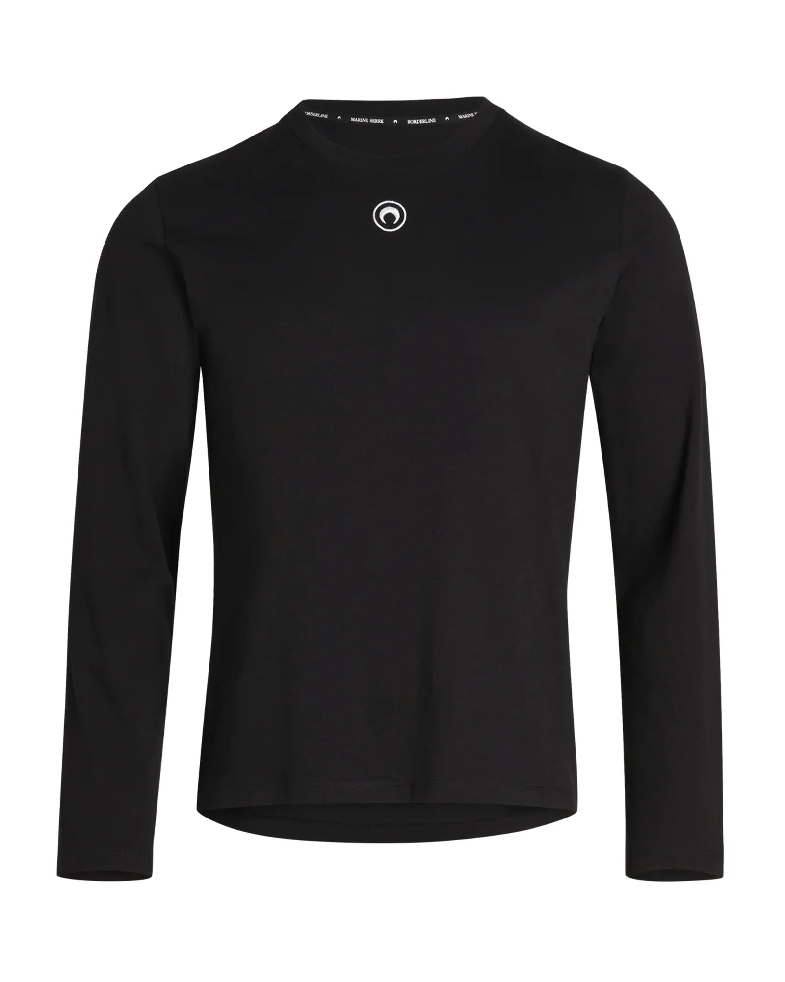 玛丽娜·塞尔・海洋细胞 -  MOON LOGO JERSEY LS T-SHIRT / BLACK