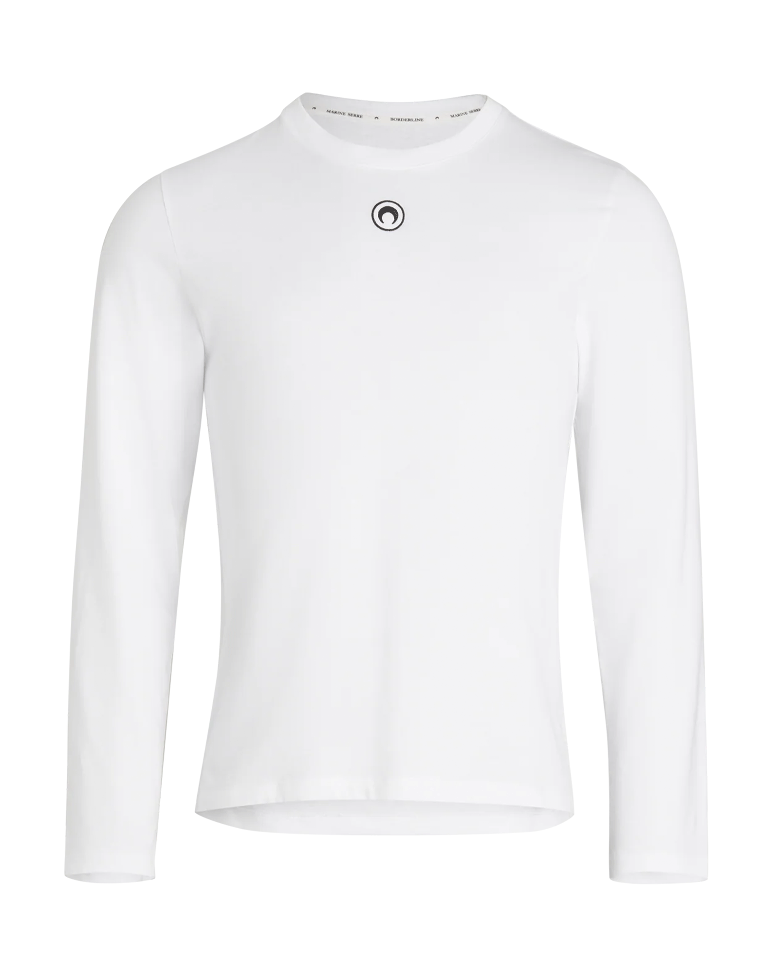 MOON LOGO JERSEY LS T-SHIRT / WHITE