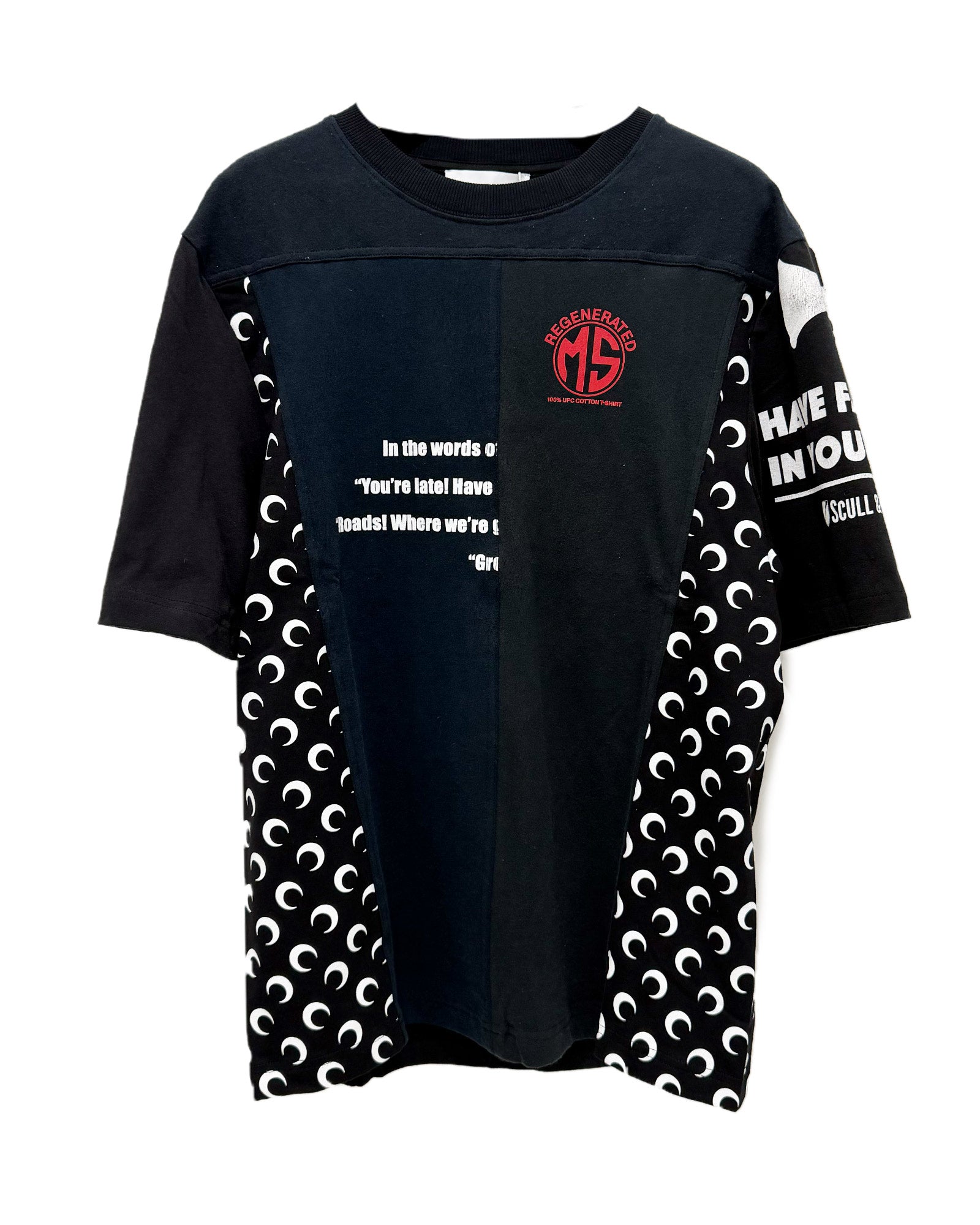 UPC JERSEY SS CREWNECK T-SHIRT / BLACK
