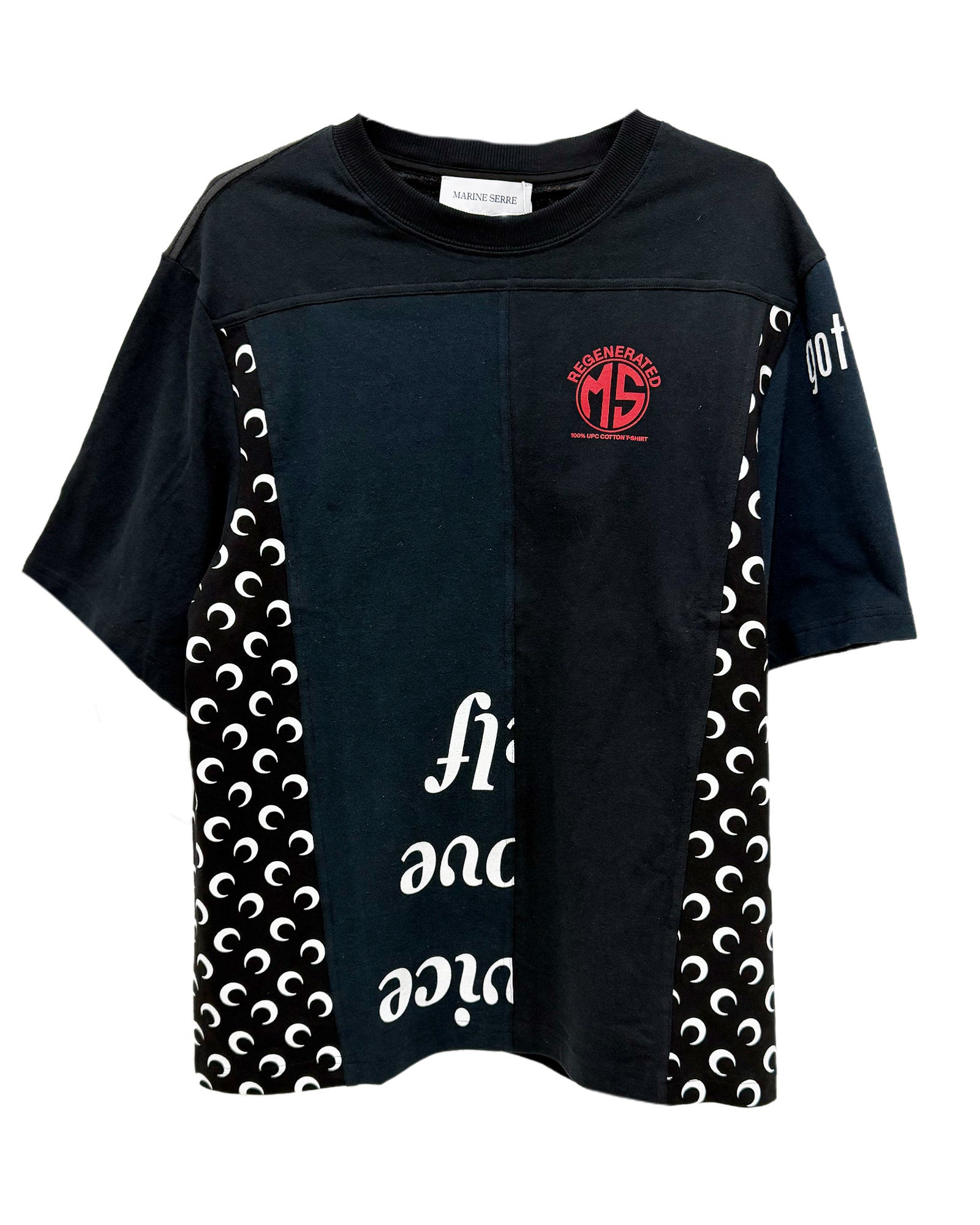 UPC JERSEY SS CREWNECK T-SHIRT / BLACK