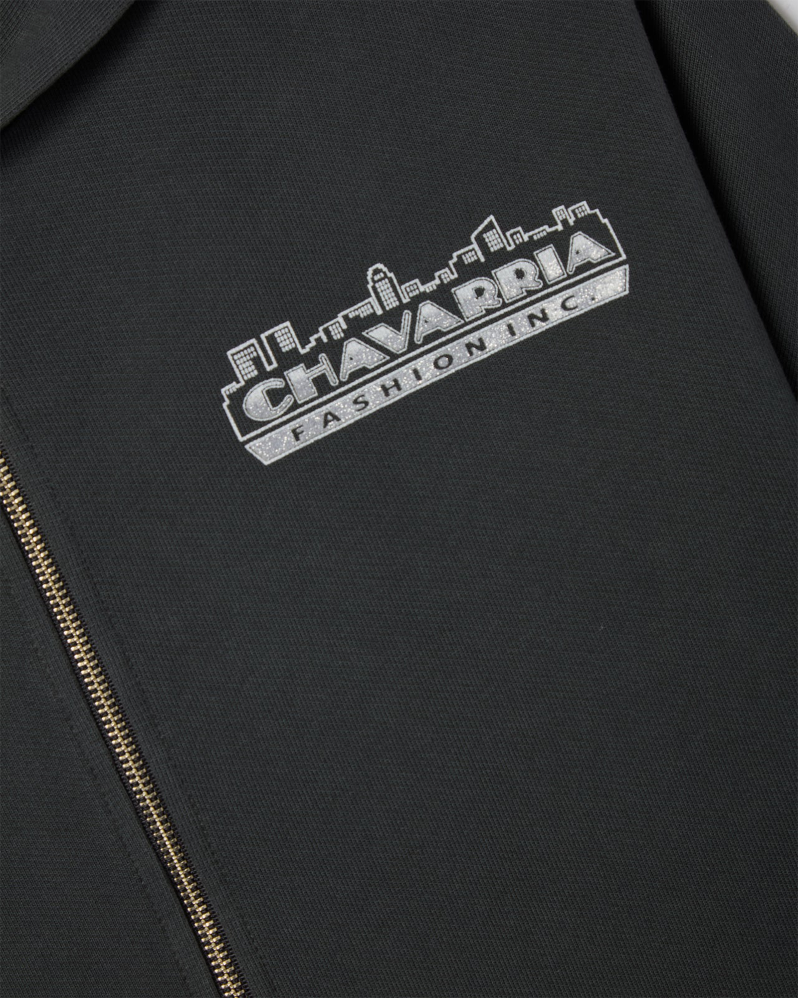 WILLY CHAVARRIA・ウィリー・チャバリア -  CHAVARRIA LICENSED DESIGNS ZIP HOODIE / BLACK