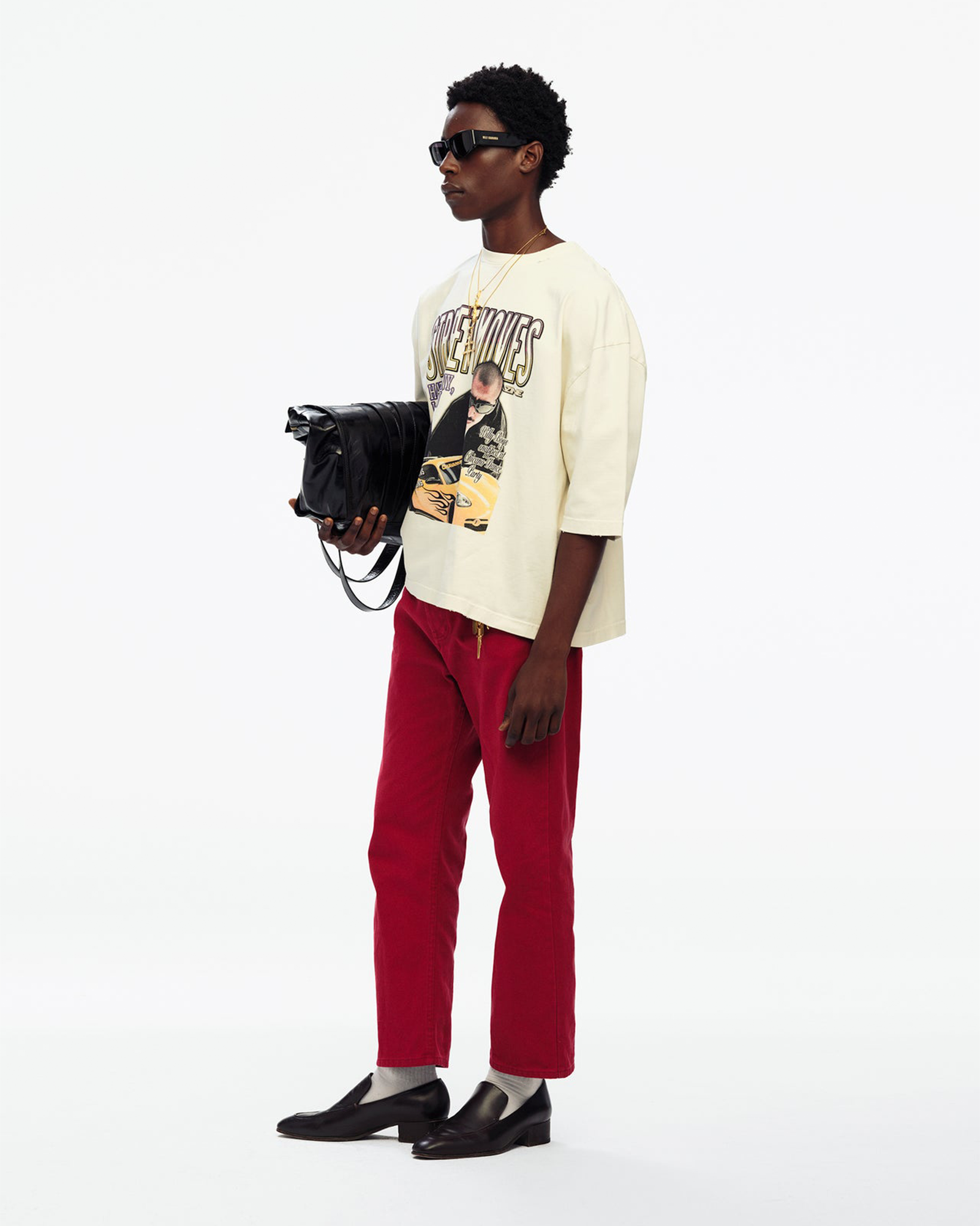 WILLY CHAVARRIA・ウィリー・チャバリア - Tシャツ・カットソー STREET MOVES BUFFALO TEE / MASA