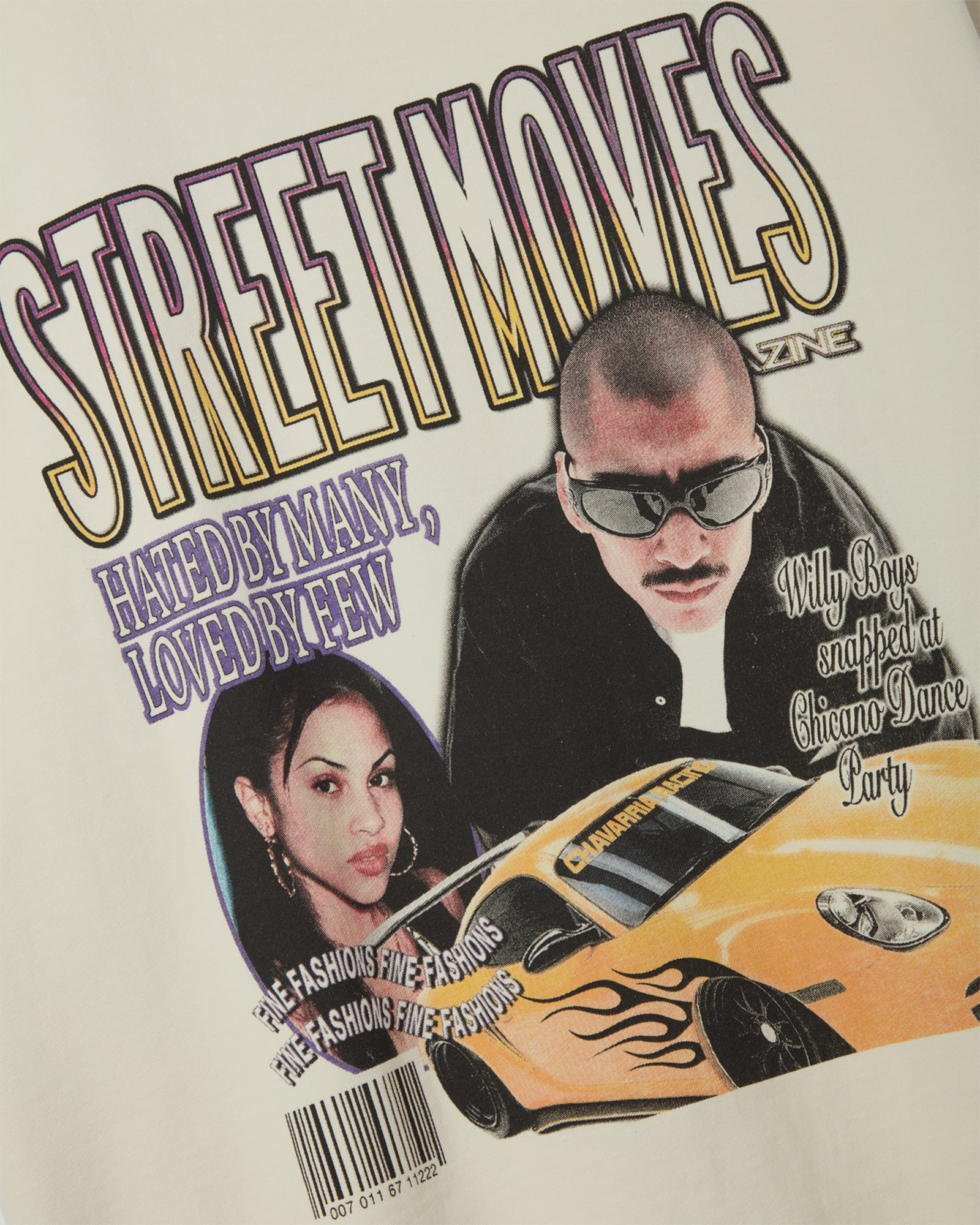 WILLY CHAVARRIA・ウィリー・チャバリア - Tシャツ・カットソー STREET MOVES BUFFALO TEE / MASA
