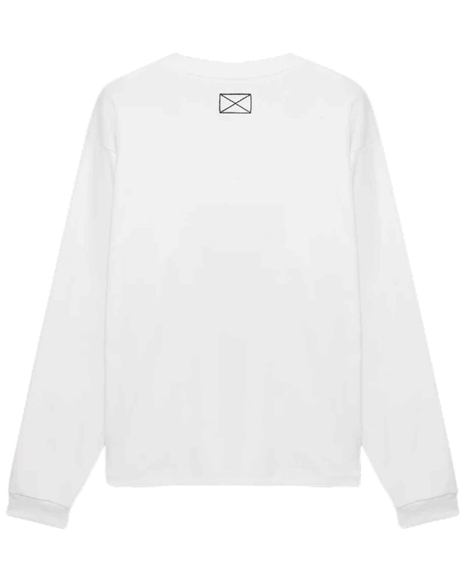 MLVINCE・メルヴィンス -  CLASSIC LOGO BOX LS TEE / WHITE