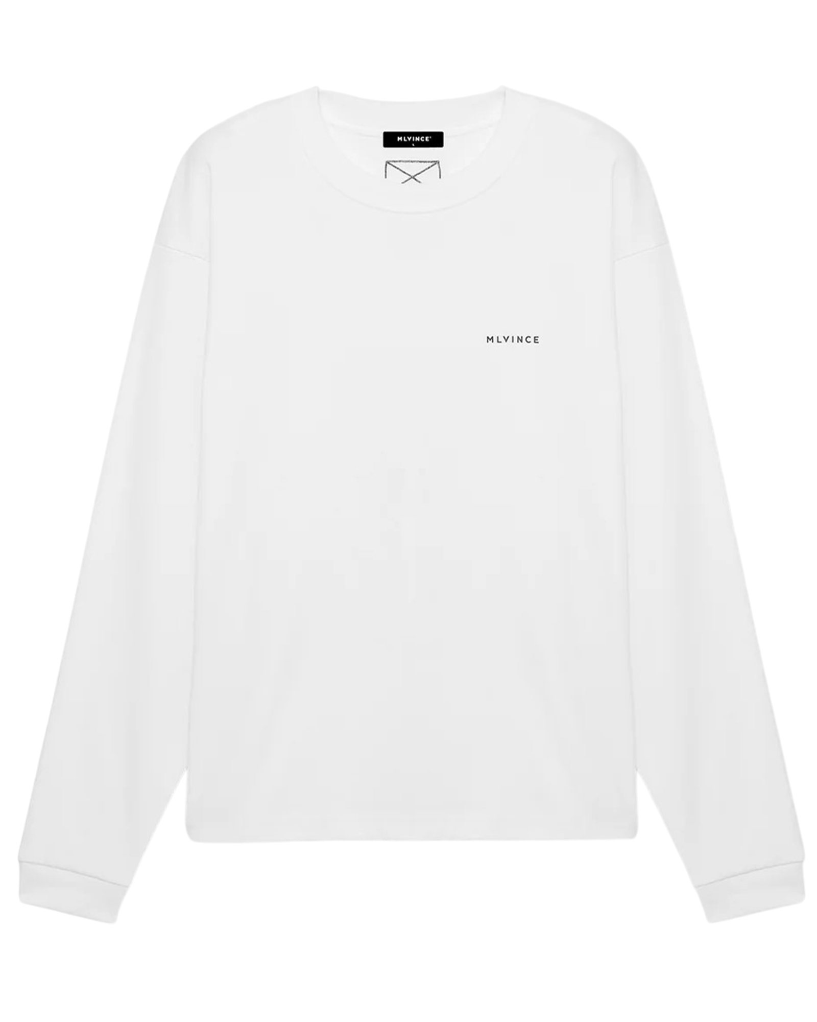 MLVINCE・メルヴィンス -  CLASSIC LOGO BOX LS TEE / WHITE