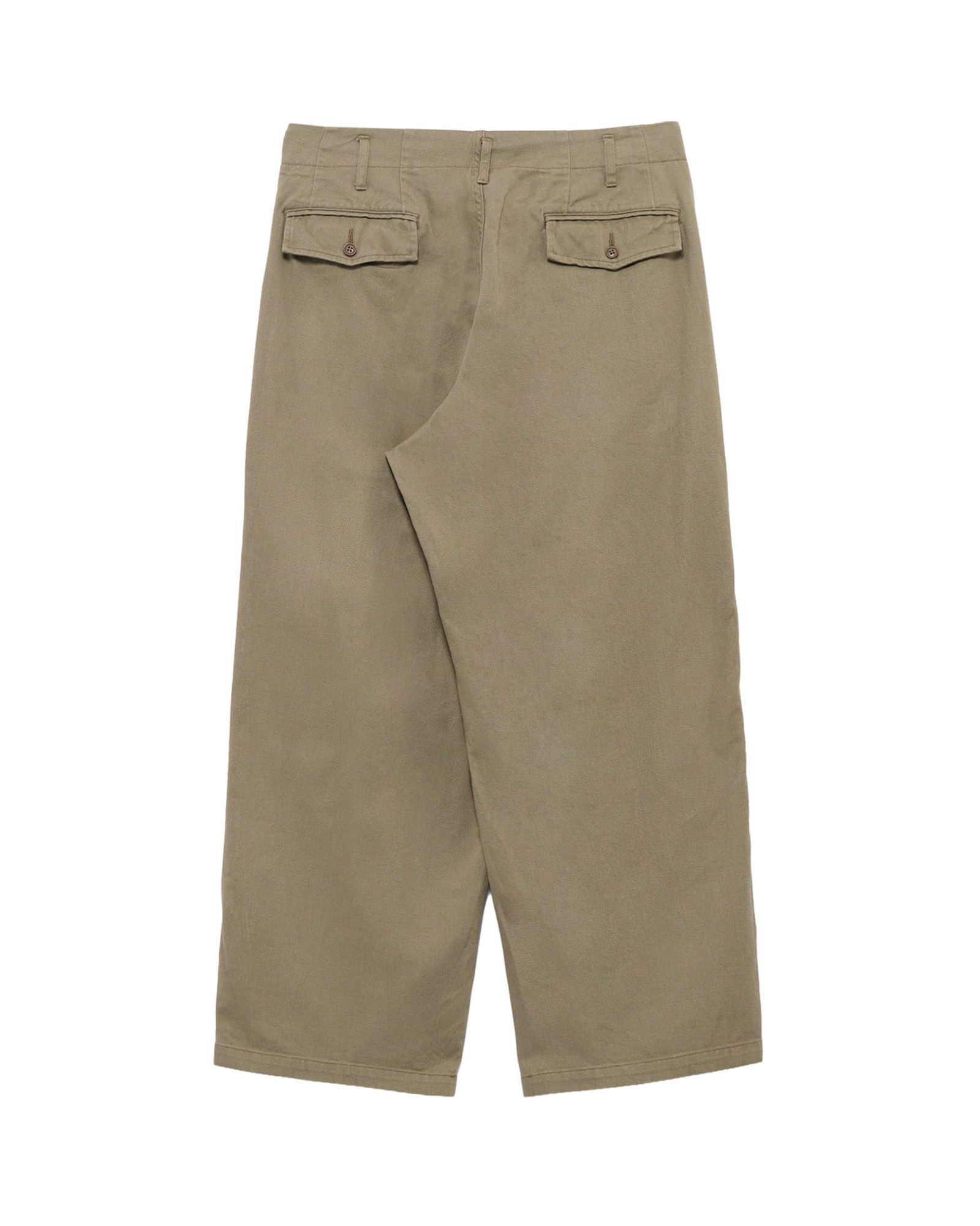 Y's for men・ワイズ フォー メン - その他パンツ SPOTTED KATSURAGI 6 TUCKS PANTS / BEIGE