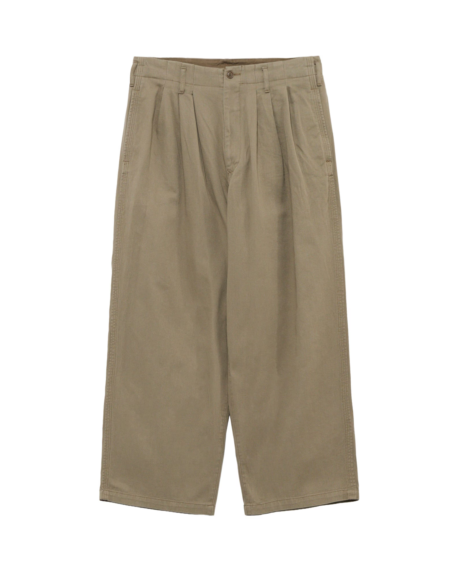 Y's for men・ワイズ フォー メン - その他パンツ SPOTTED KATSURAGI 6 TUCKS PANTS / BEIGE