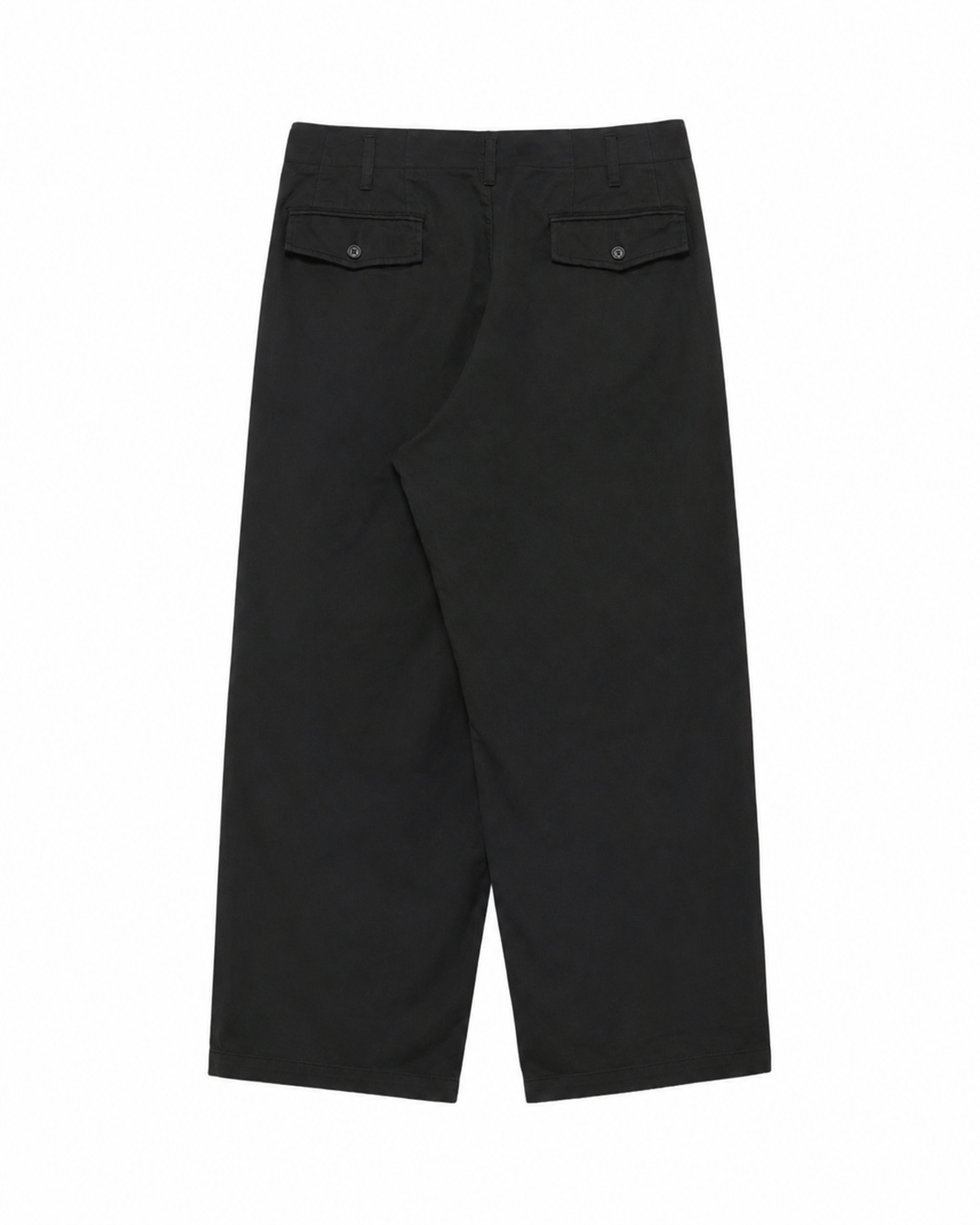 Y's for men・ワイズ フォー メン - その他パンツ SPOTTED KATSURAGI 6 TUCKS PANTS / BLACK