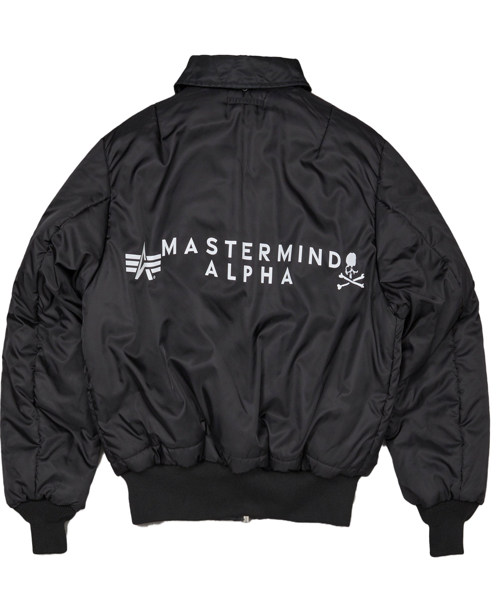 mastermind・マスターマインド - ジャケット ALPHA INDUSTRIES R-15 FLIGHT JACKT / BLACK