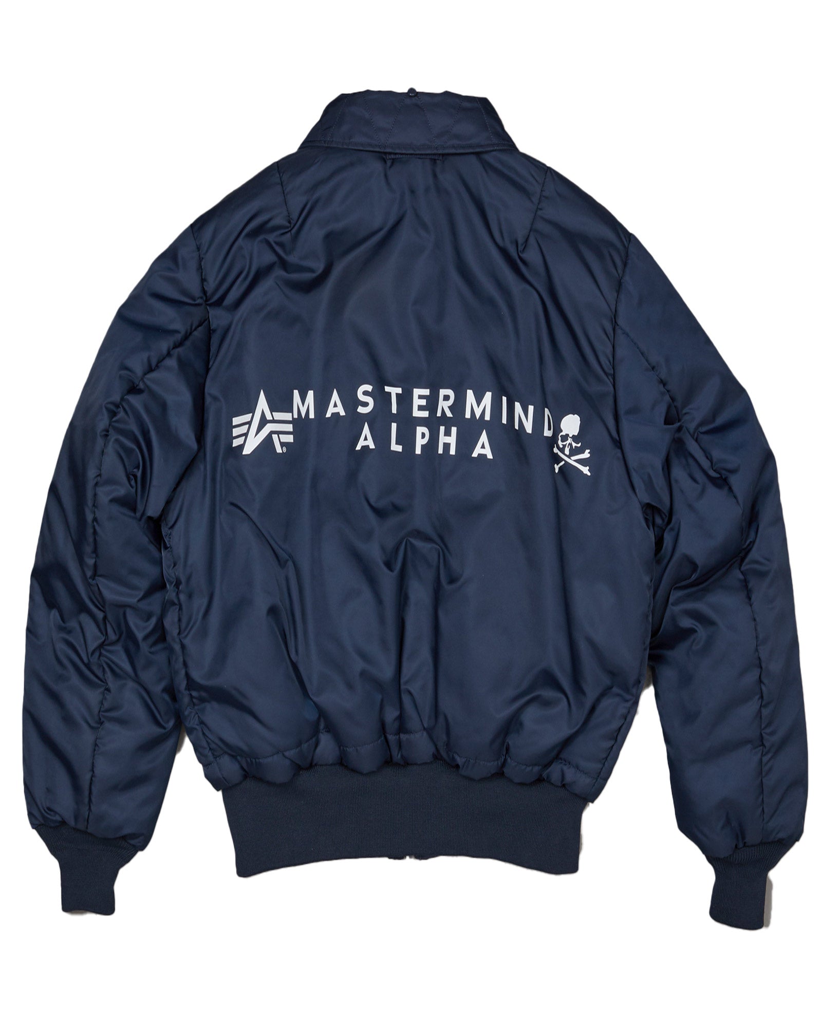 mastermind・マスターマインド - ジャケット ALPHA INDUSTRIES R-15 FLIGHT JACKT / NAVY