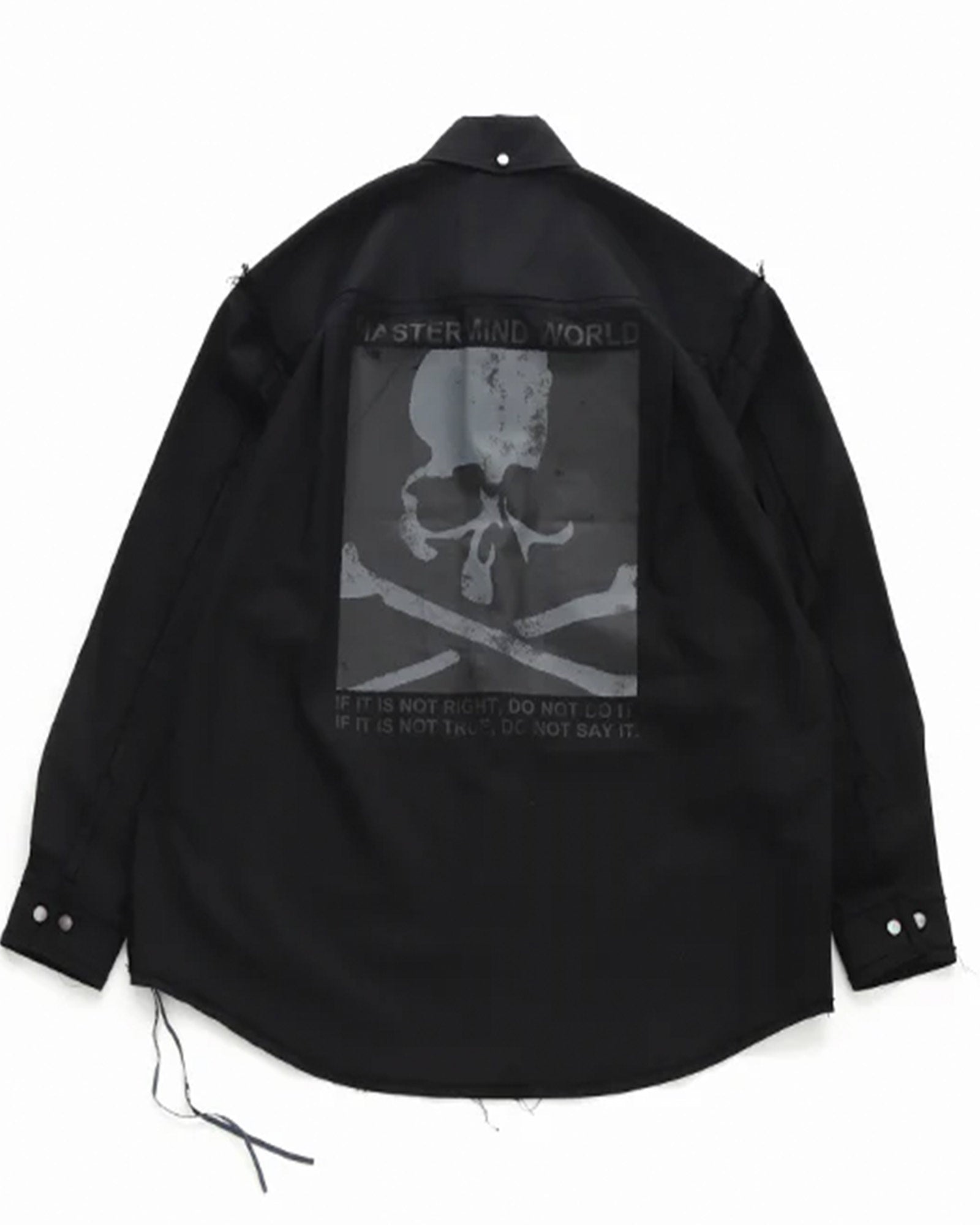 mastermind・マスターマインド - シャツ OXFORD SHIRT / BLACK
