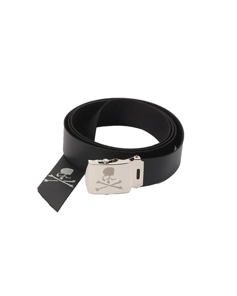 mastermind(マスターマインド) SS26「 LEATHER BELT / BLACK