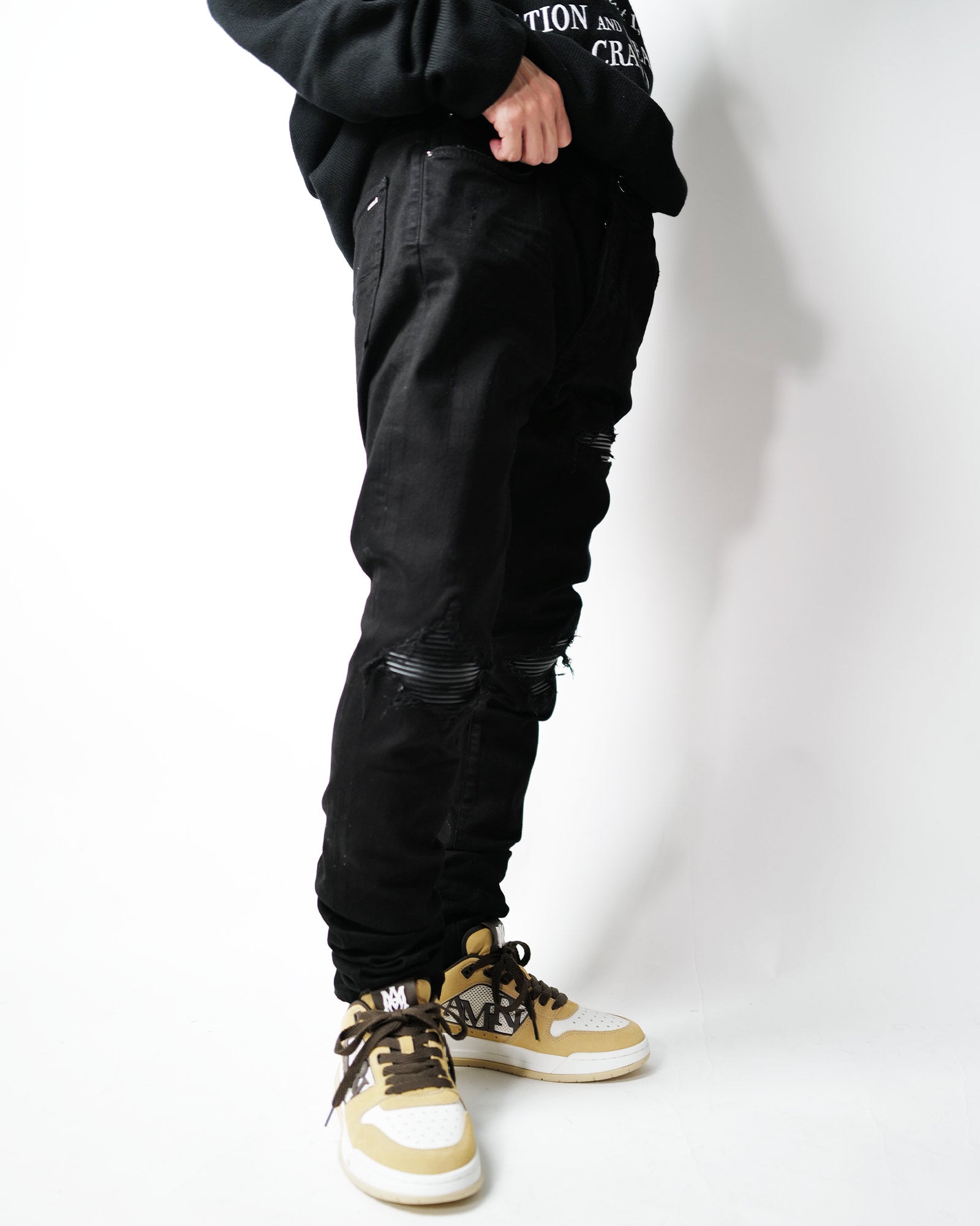 AMIRI・アミリ - デニムパンツ MX1 / BLACK OD