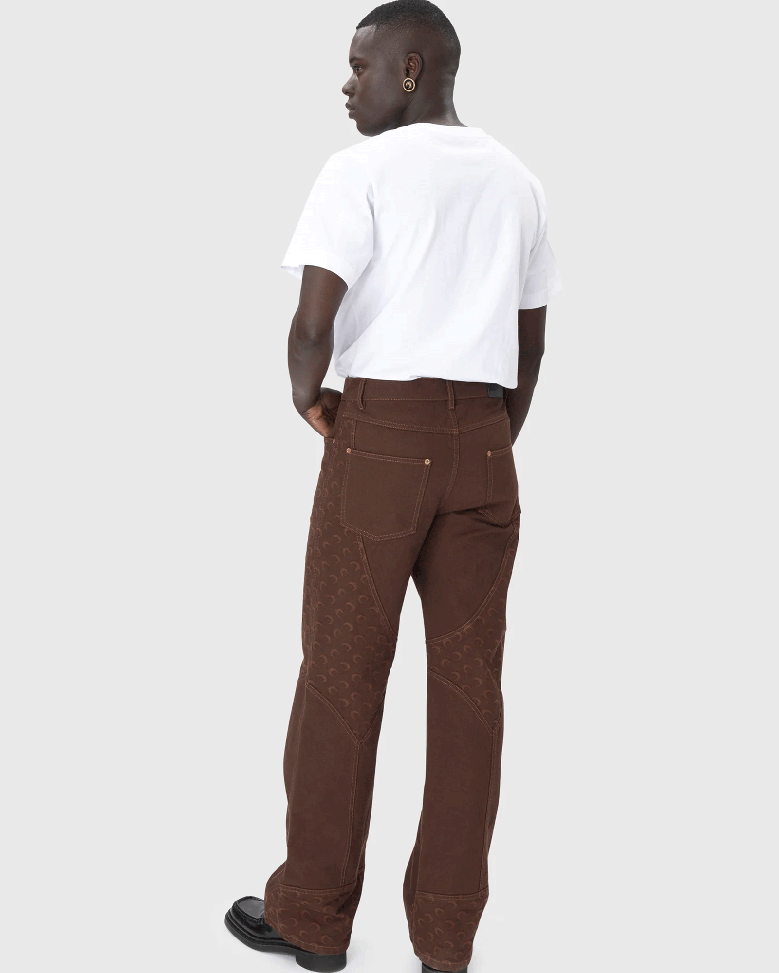 Marine Serre(マリーン・セル) MOON LOGO JERSEY SS T-SHIRT Marine Serre(マリーン・セル) MOON LOGO JERSEY SS T-SHIRT