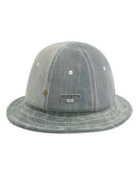 Marine Serre (マリーン・セル) AW23 REGENERATED DENIM BELL HAT