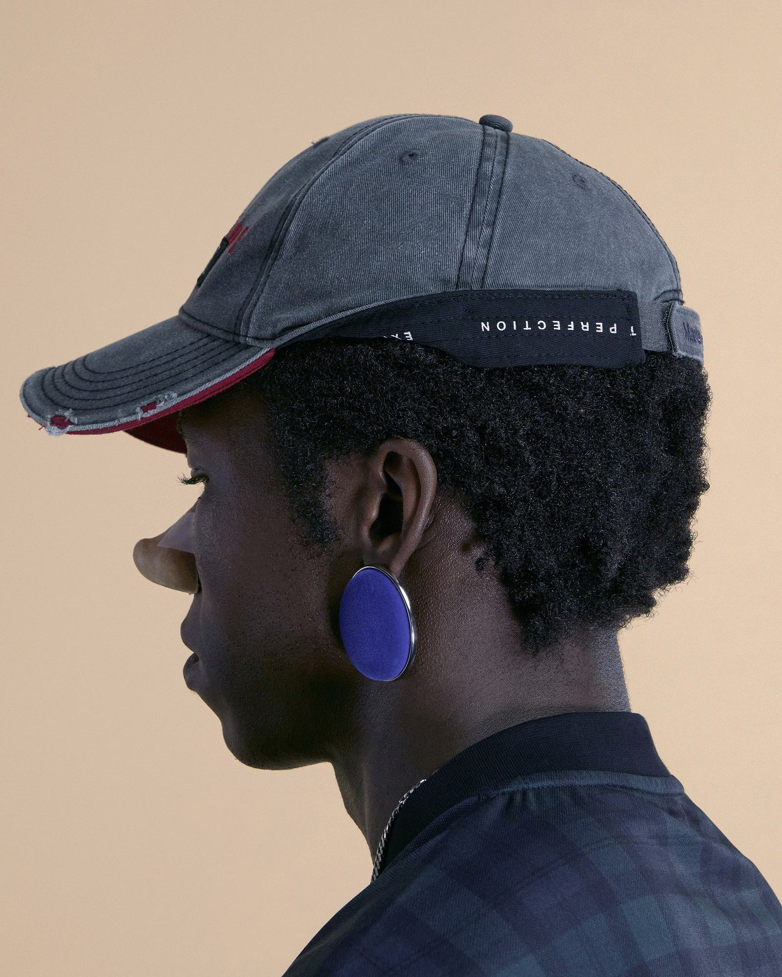 Martine Rose × ROLL BACK CAP / GREY