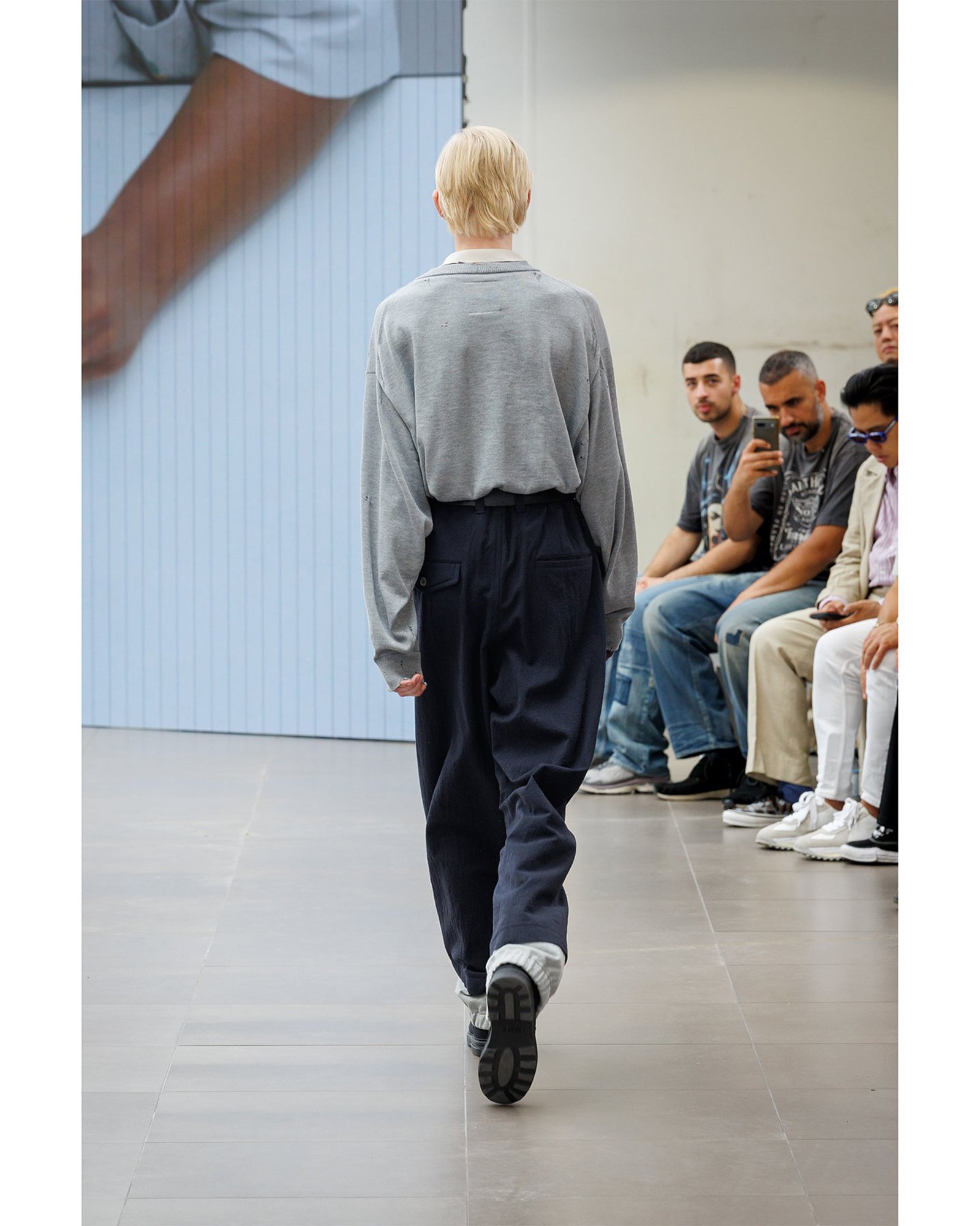 パンツ MIHARA YASUHIRO Mix Layered Wool Pants MIHARA YASUHIRO (ミハラヤスヒロ) MIX LAYERED WOOL PANTS / BLACK