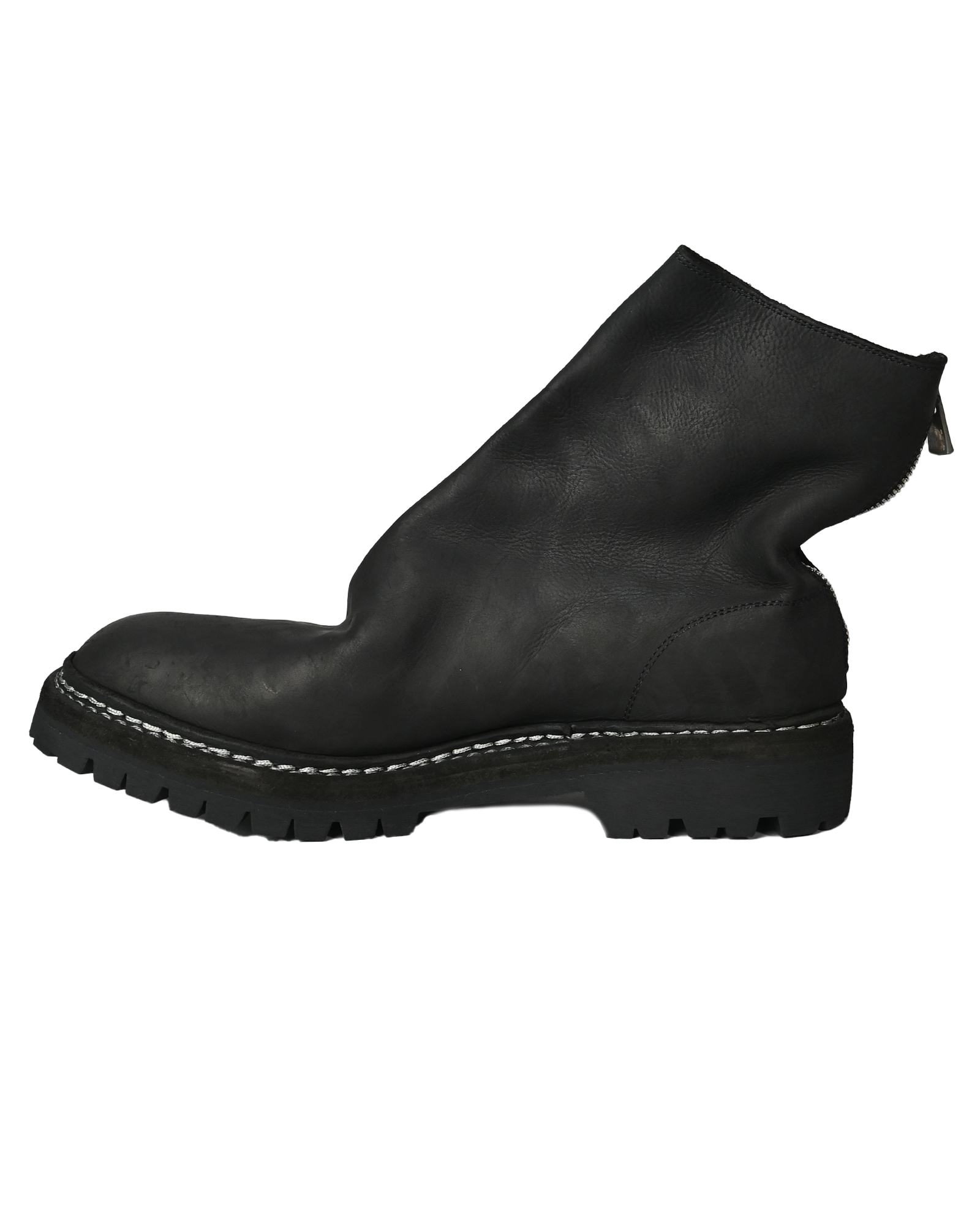 GUIDI・グイディ - ブーツ N CALF FULL GRAIN
BACK ZIP BOOT / BLACK