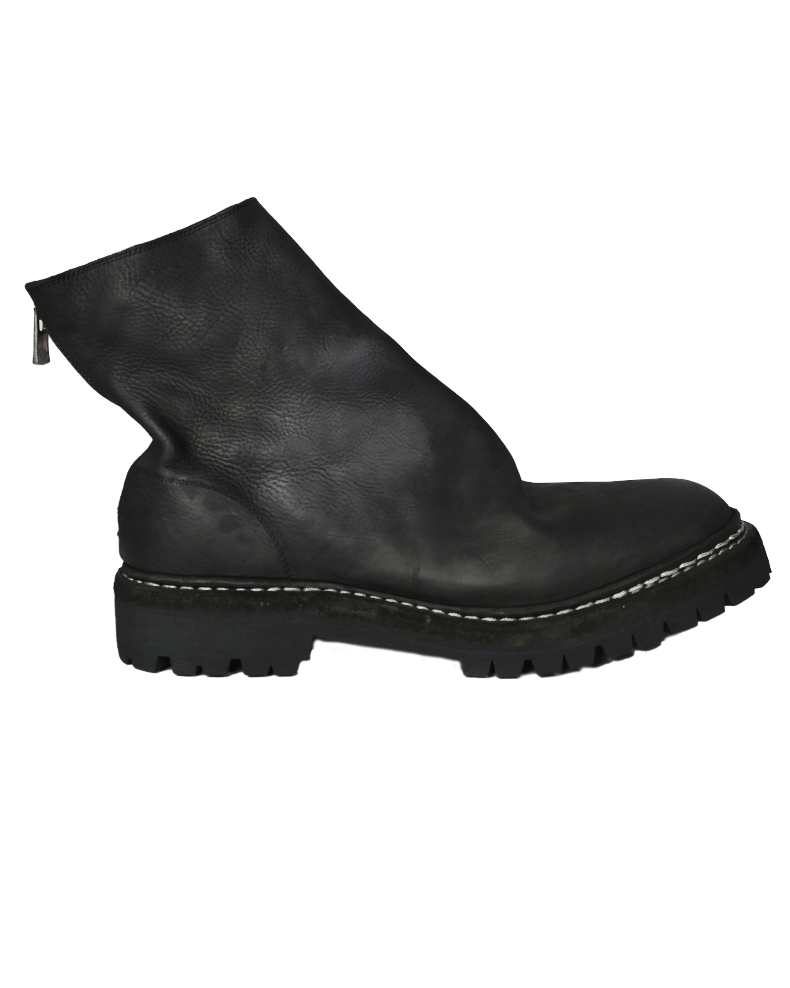 GUIDI・グイディ - ブーツ N CALF FULL GRAIN
BACK ZIP BOOT / BLACK