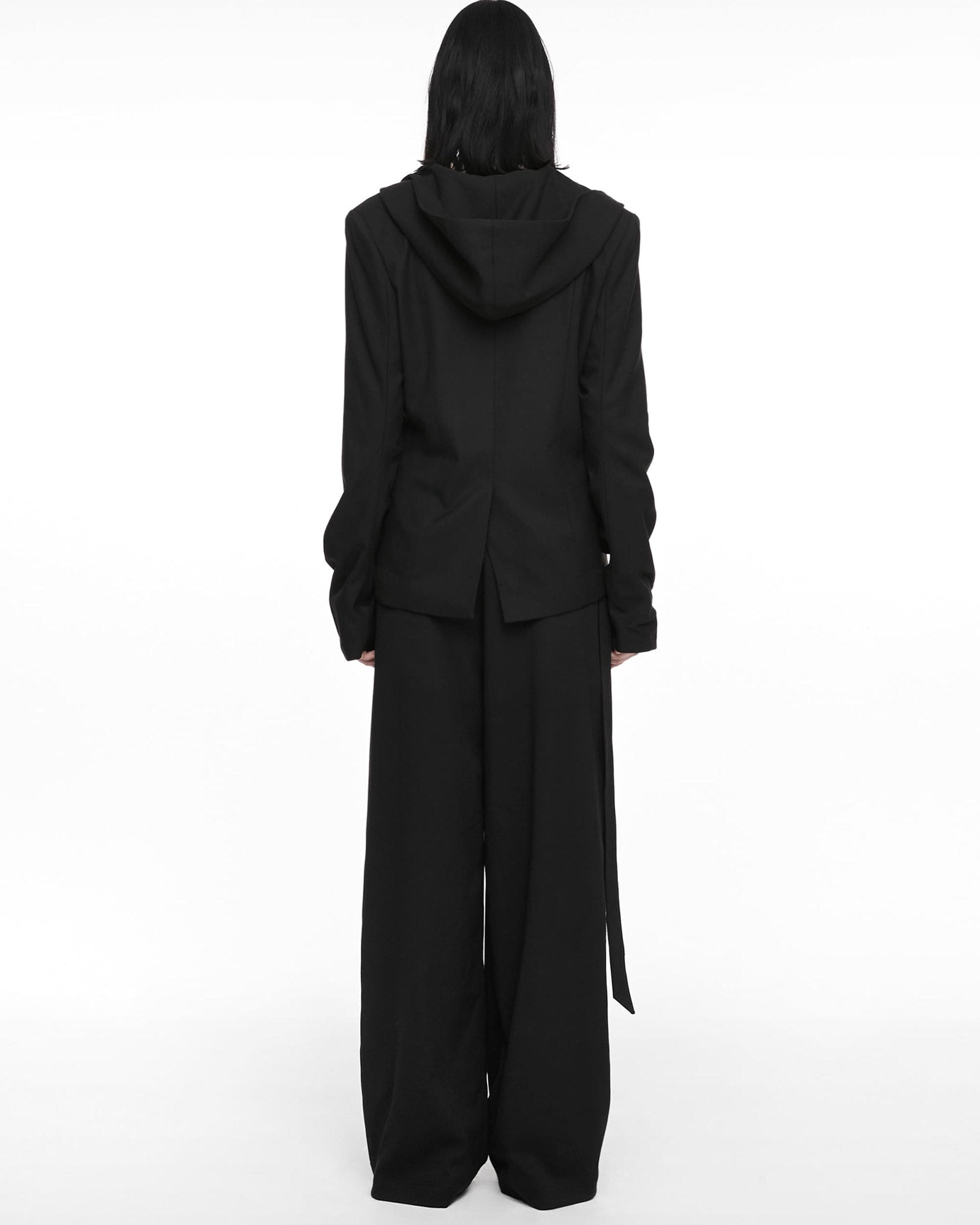 NACHE・ナチェ - ジャケット MAGNETIC HOODIE BLAZER / BLACK