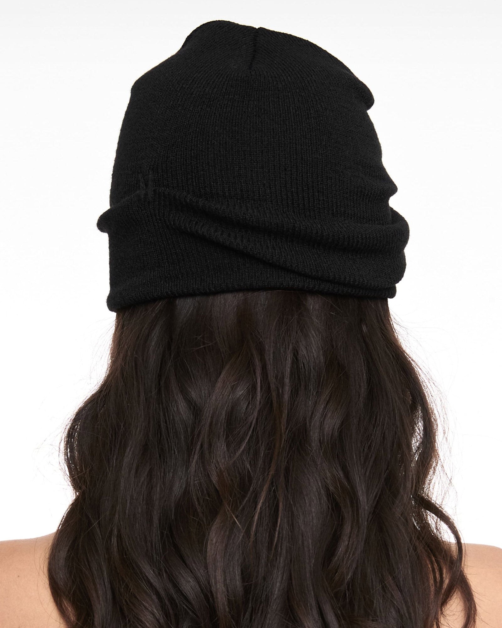 NACHE・ナチェ - ニットキャップ・ビーニー PINCHED BEANIE / BLACK