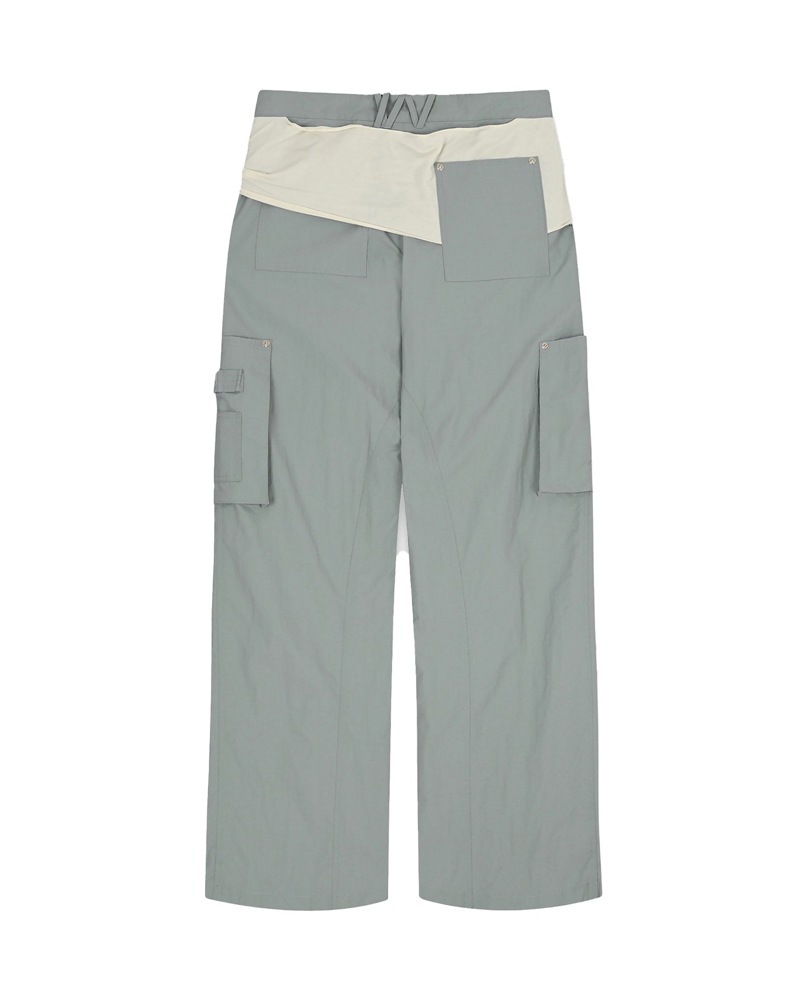 NACHE・Nache -  MIXED LAYERED TIE JOGGER PANTS (UNISEX) / LIGHT BLUE