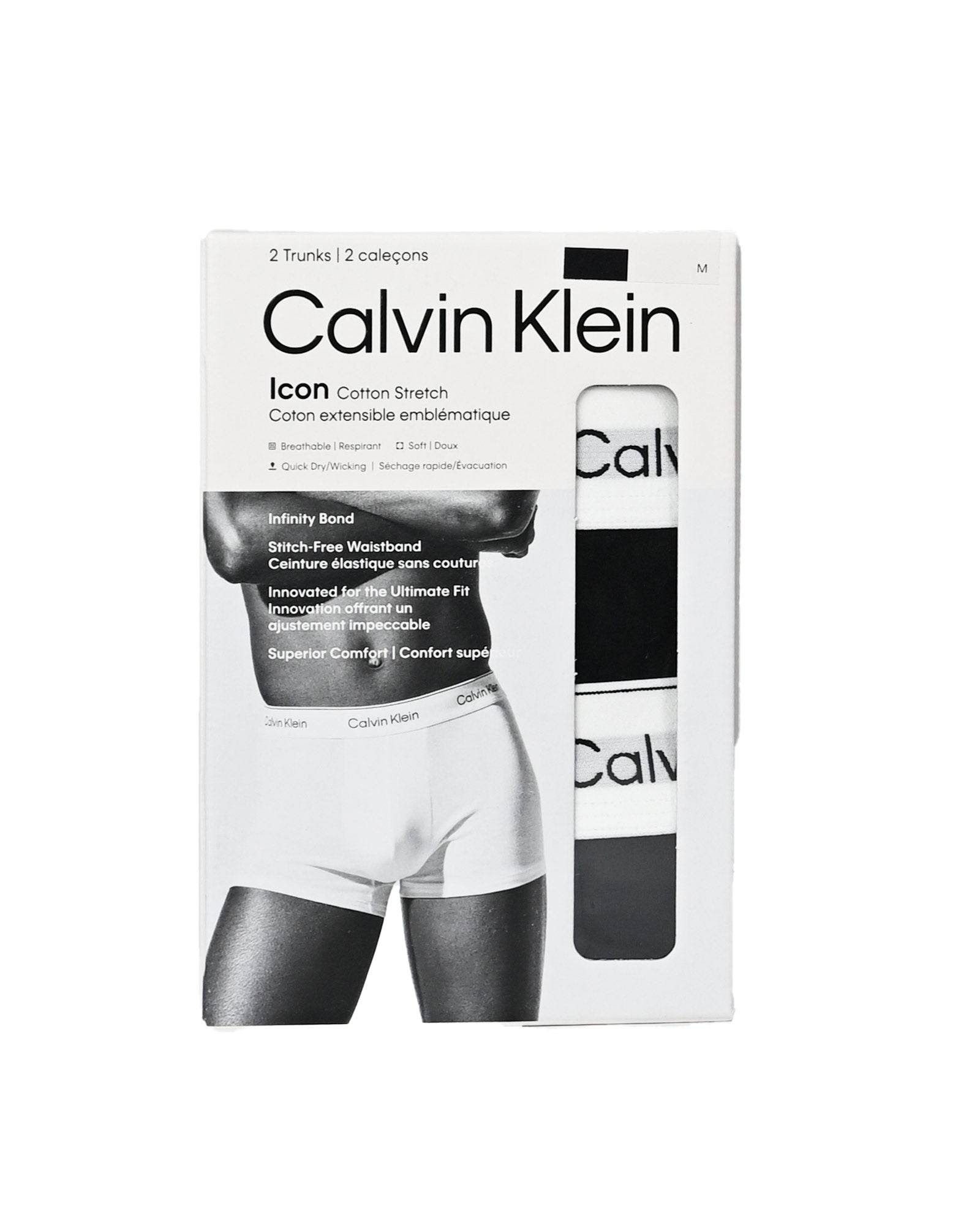 Calvin Klein・カルバン クライン - アンダーウェア TRUNK 2PK / BLACK