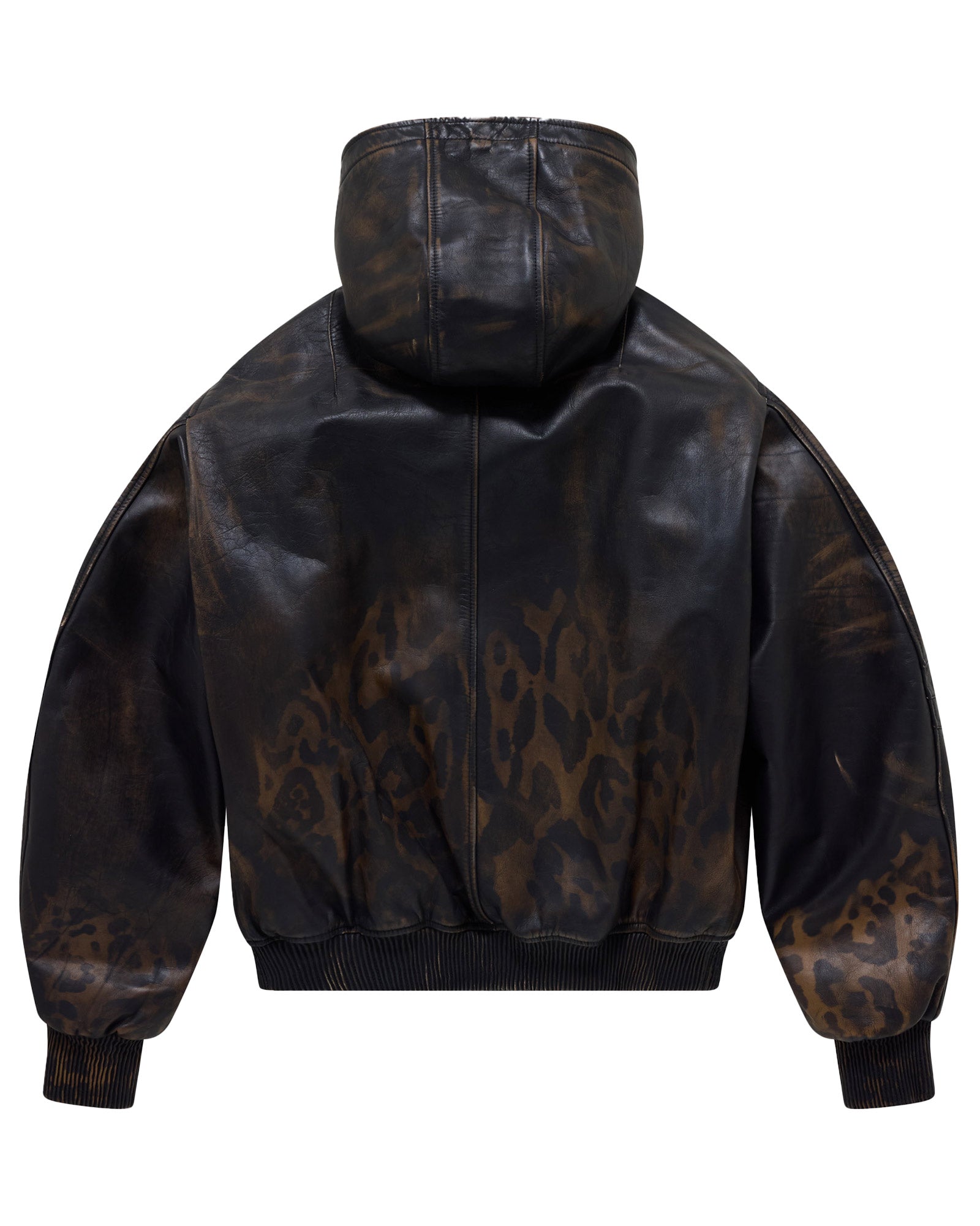 424・フォートゥーフォー - ジャケット NEW 424 BOMBER / BLACK & CHEETAH