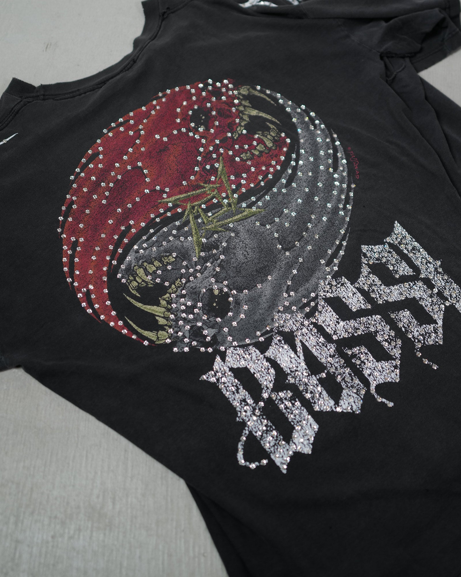 BOSSI・ボッシ スポーツウェア - Tシャツ・カットソー CLASSIC BOSSI VINTAGE RHINE STONE SHIRT 2
