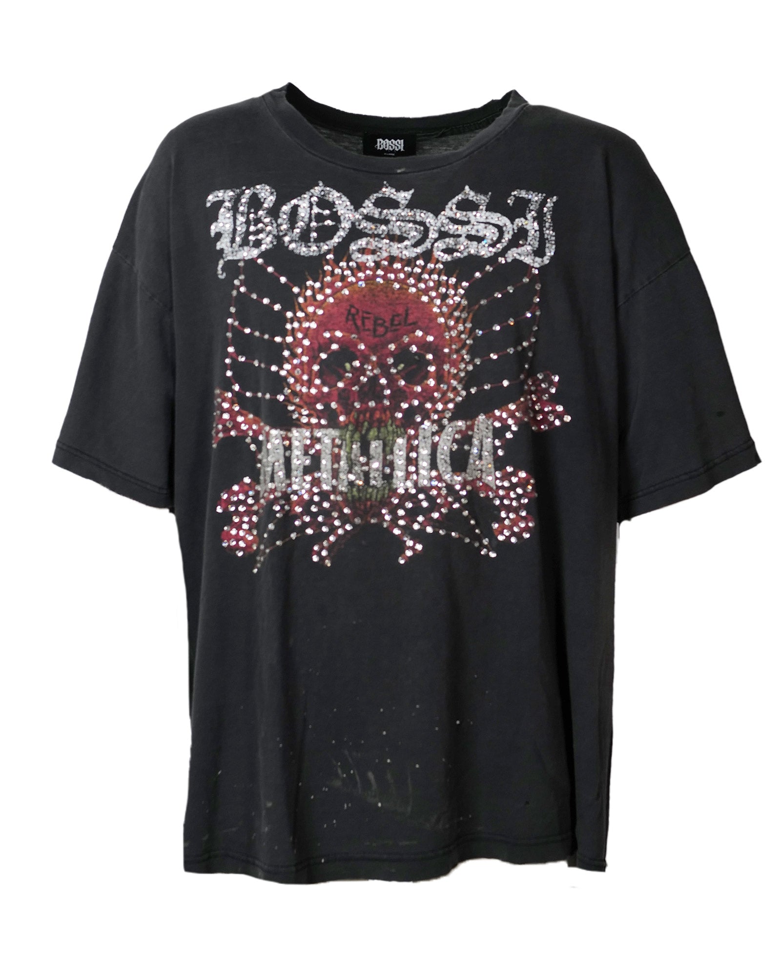 BOSSI・ボッシ スポーツウェア -  CLASSIC BOSSI VINTAGE RHINE STONE SHIRT 2