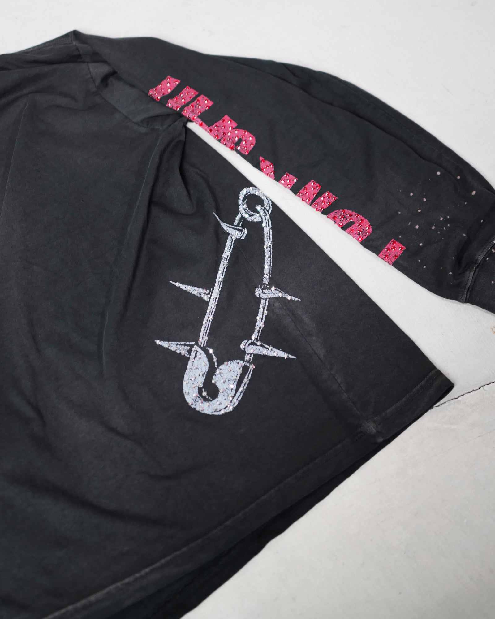 BOSSI・ボッシ スポーツウェア - L/S Tシャツ NEW BOSSI × DETAIL RHINE STONE LONG SLEEVE 1
