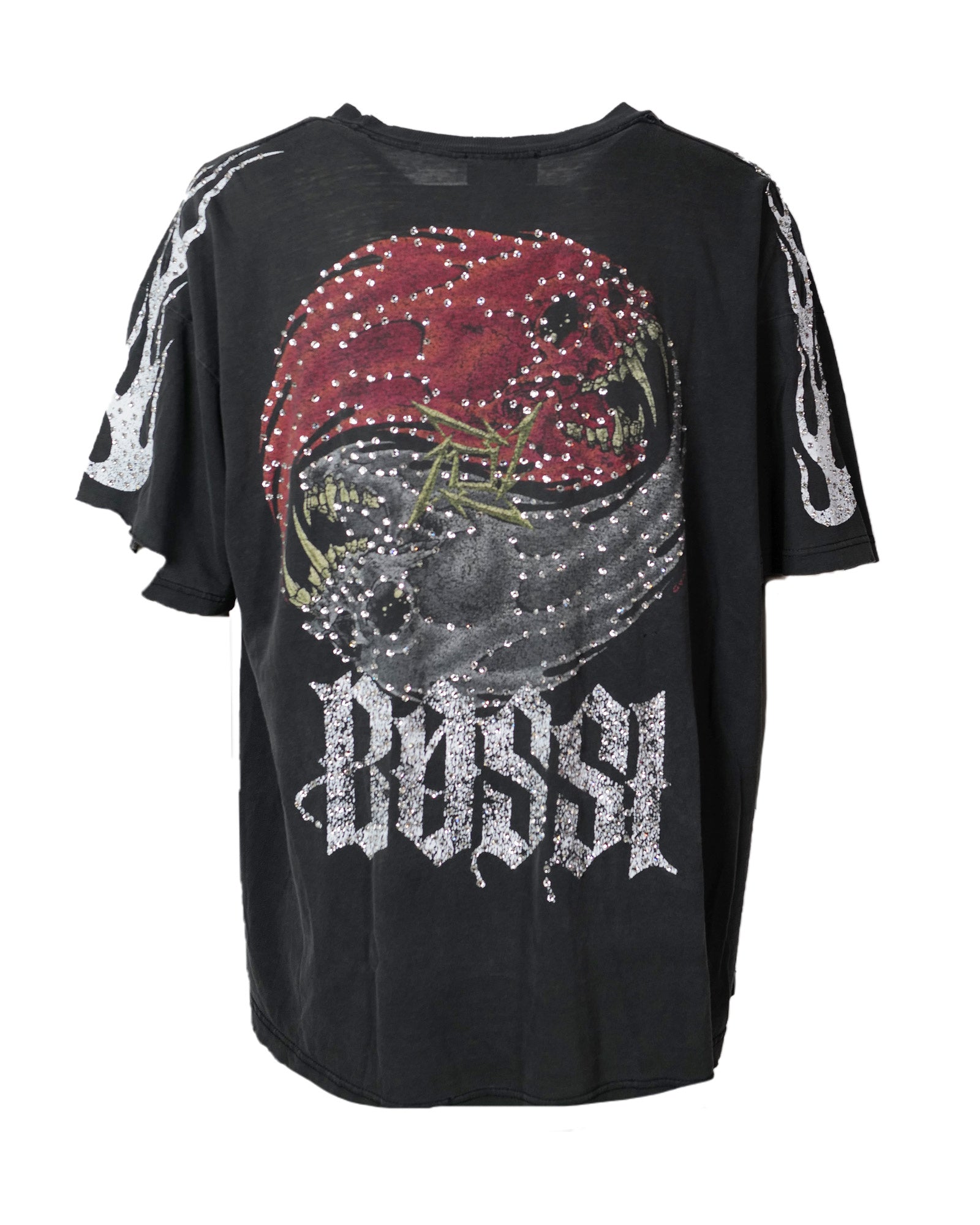 BOSSI・ボッシ スポーツウェア - Tシャツ・カットソー CLASSIC BOSSI VINTAGE RHINE STONE SHIRT 2