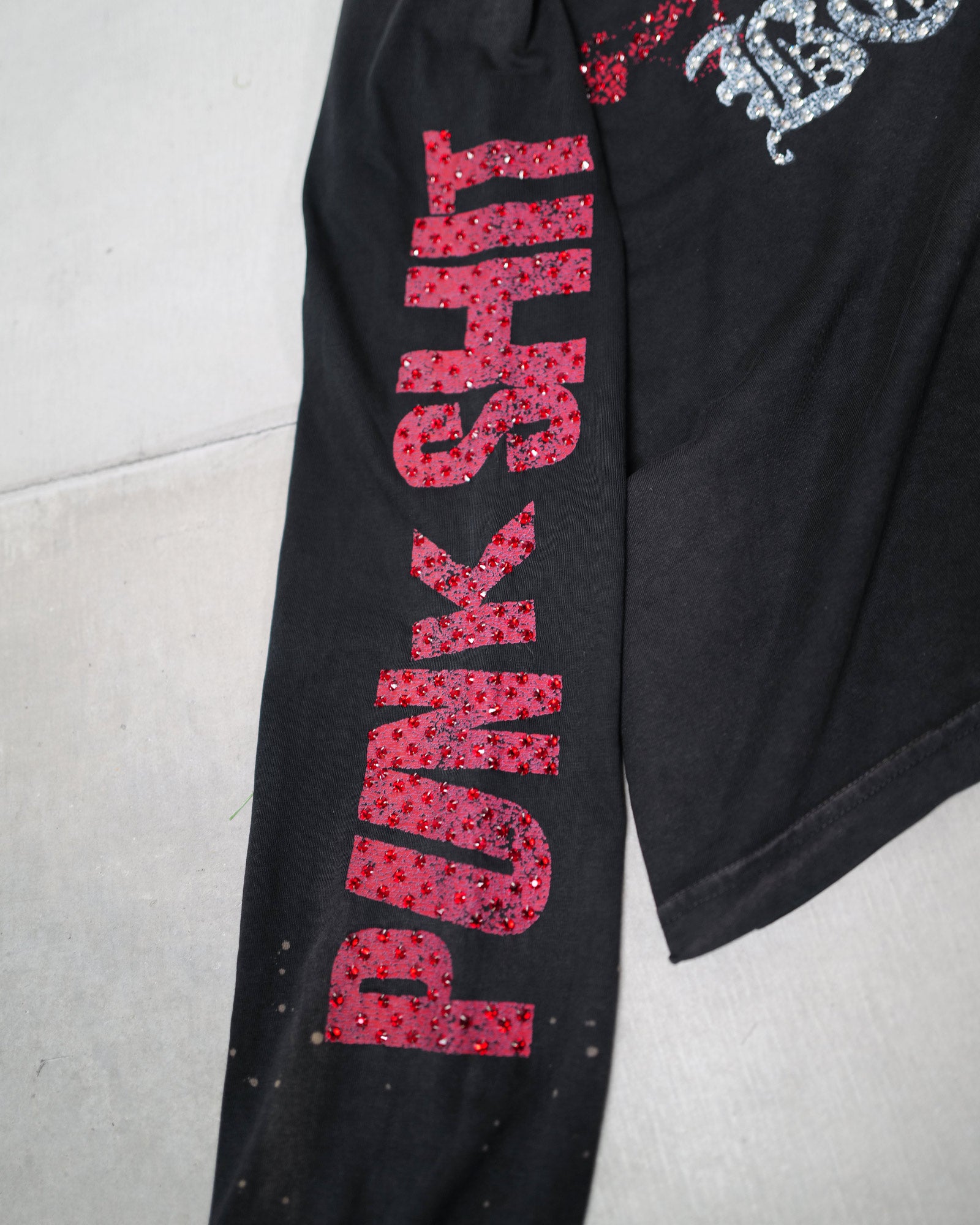 BOSSI・ボッシ スポーツウェア - L/S Tシャツ NEW BOSSI × DETAIL RHINE STONE LONG SLEEVE 1