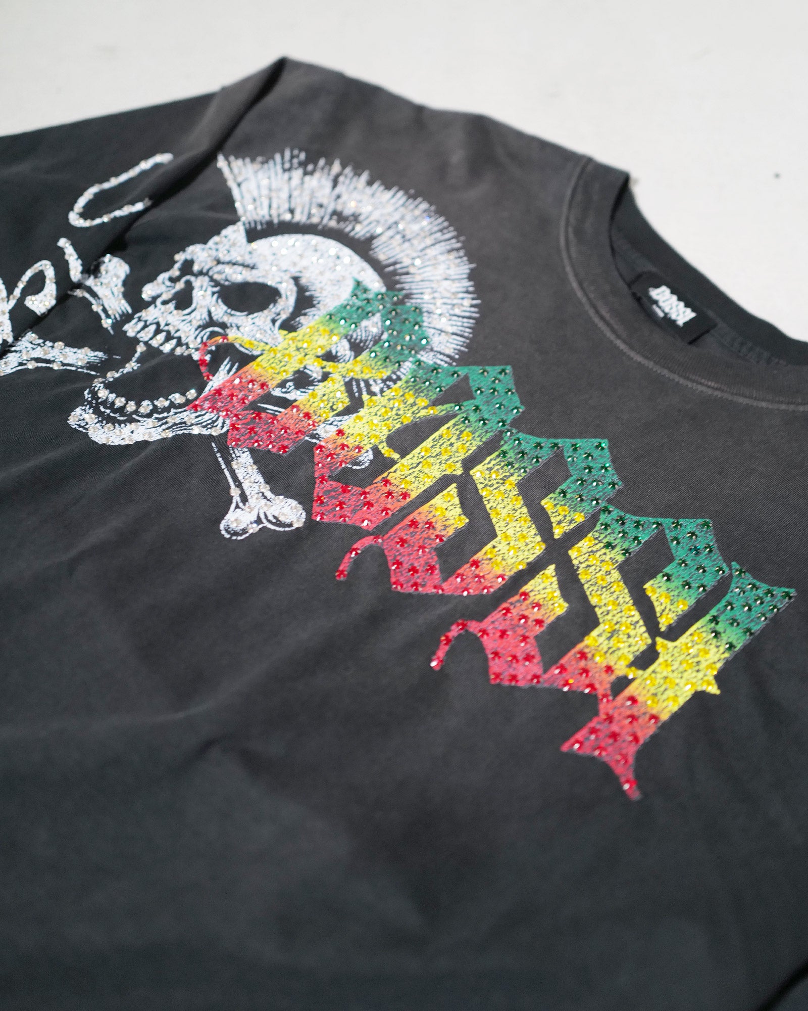 BOSSI・ボッシ スポーツウェア - L/S Tシャツ NEW BOSSI × DETAIL RHINE STONE LONG SLEEVE 2