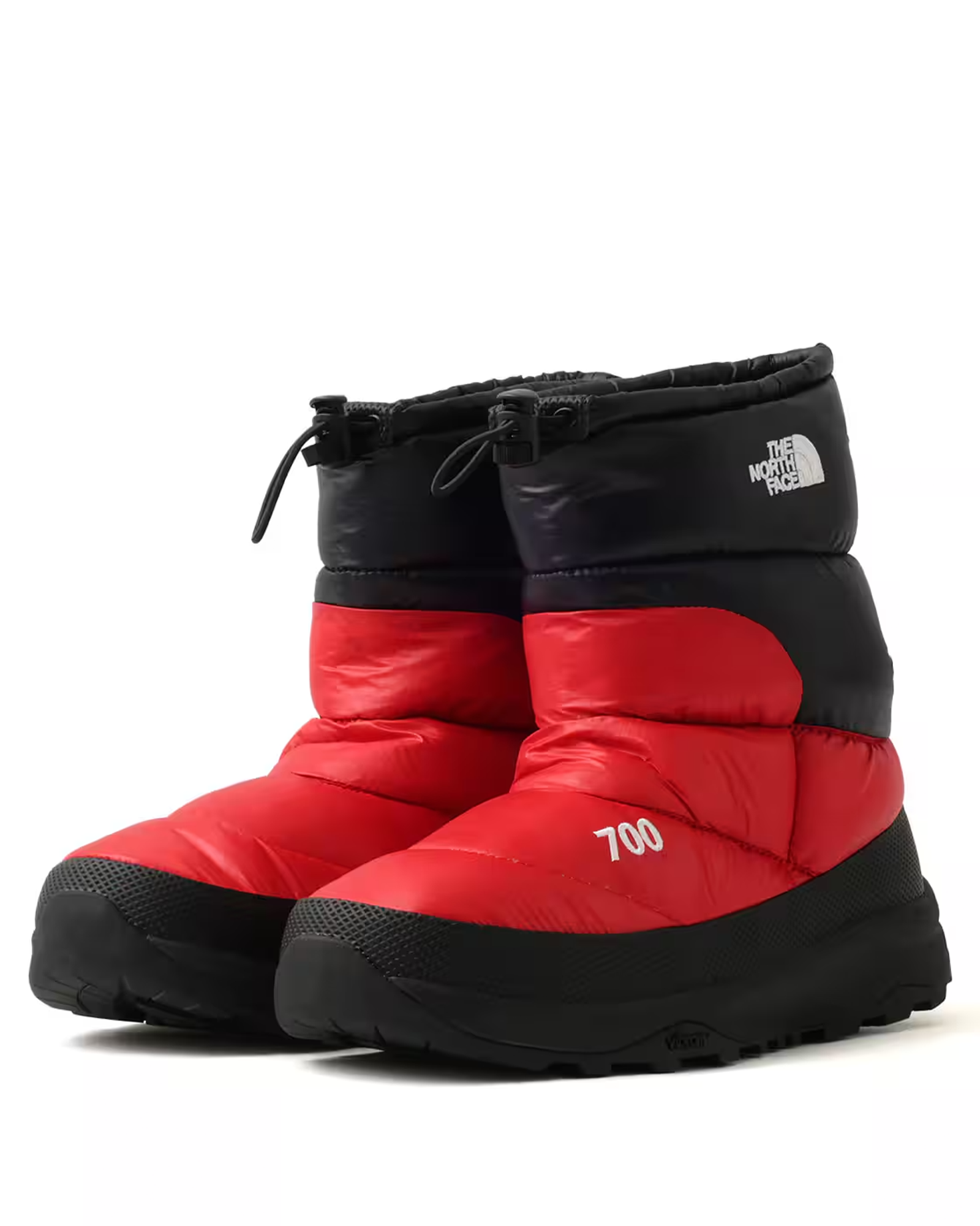 THE NORTH FACE・ザ ノースフェイス - ブーツ HERITAGE NUPTSE BOOTIE ARCTIC GRIP / RED