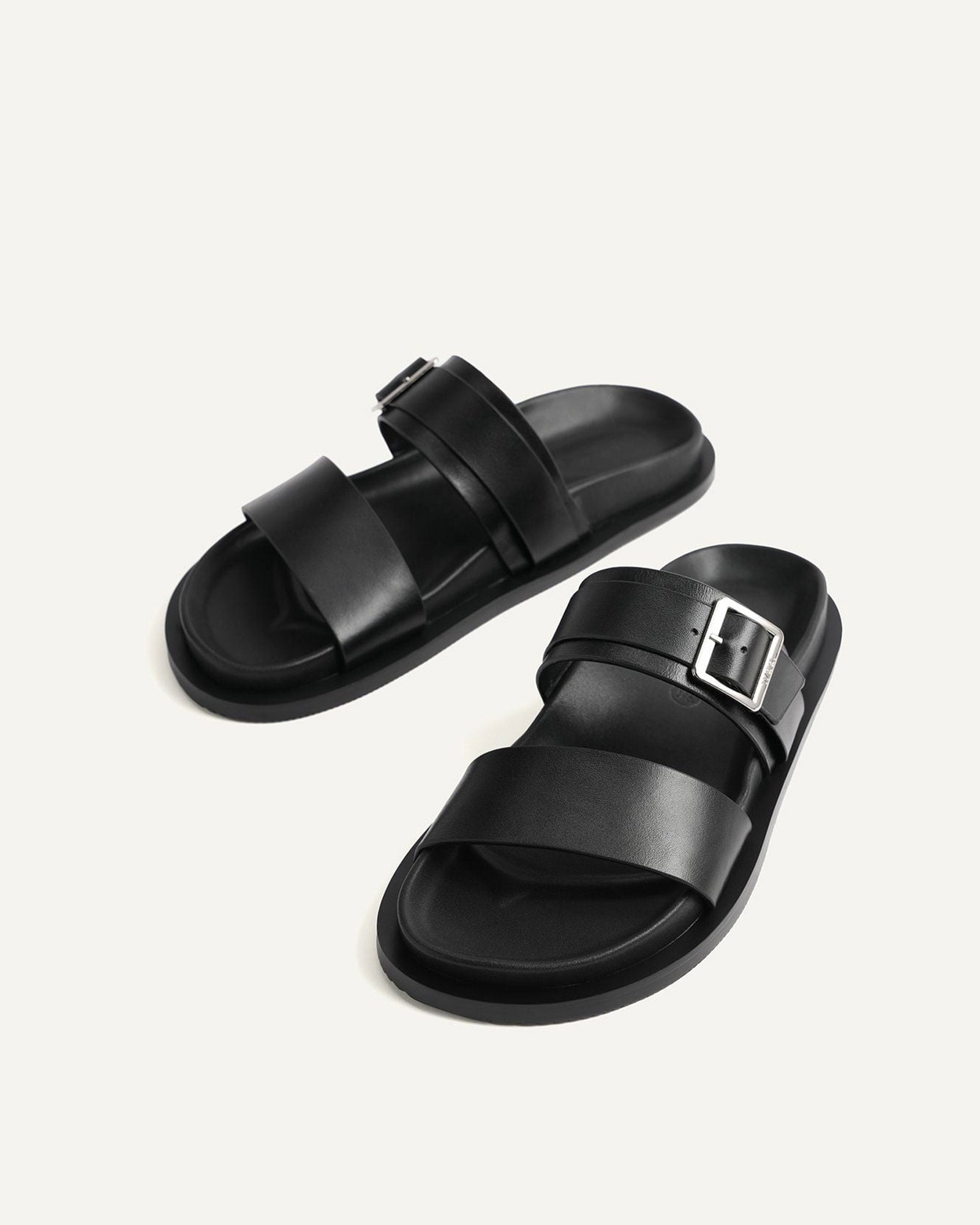 Waa.studios・ワースタジオ - サンダル NHỊ SANDALS / BLACK