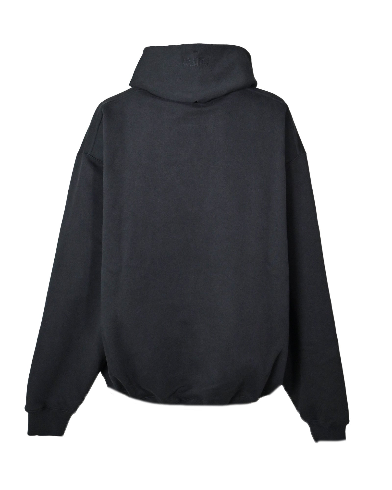 VETEMENTS・Vetements -  NIGHT IN PARIS OVERSIZED HOODIE / WASHED BLACK